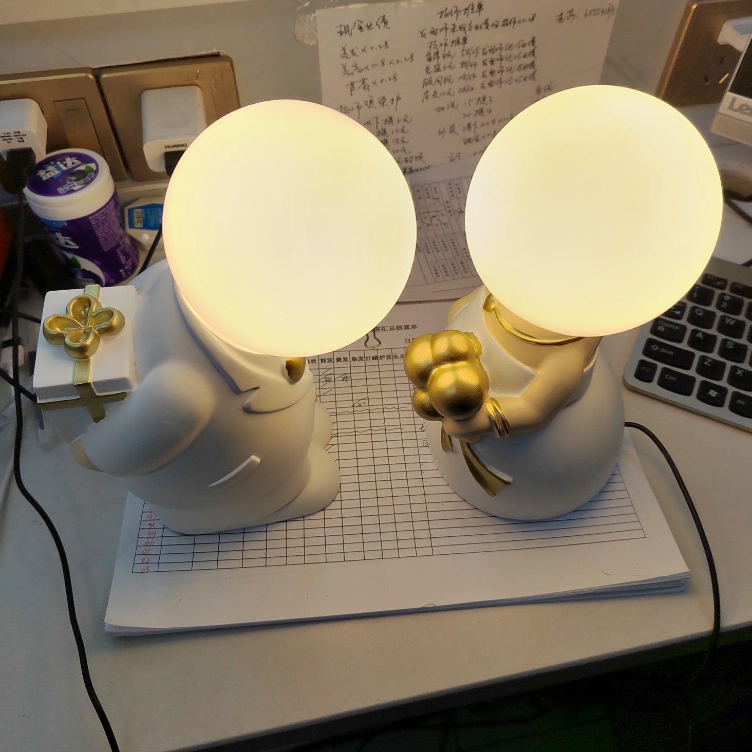 Wedding Decoration Built-in Battery Table Lamp - Blowlighting