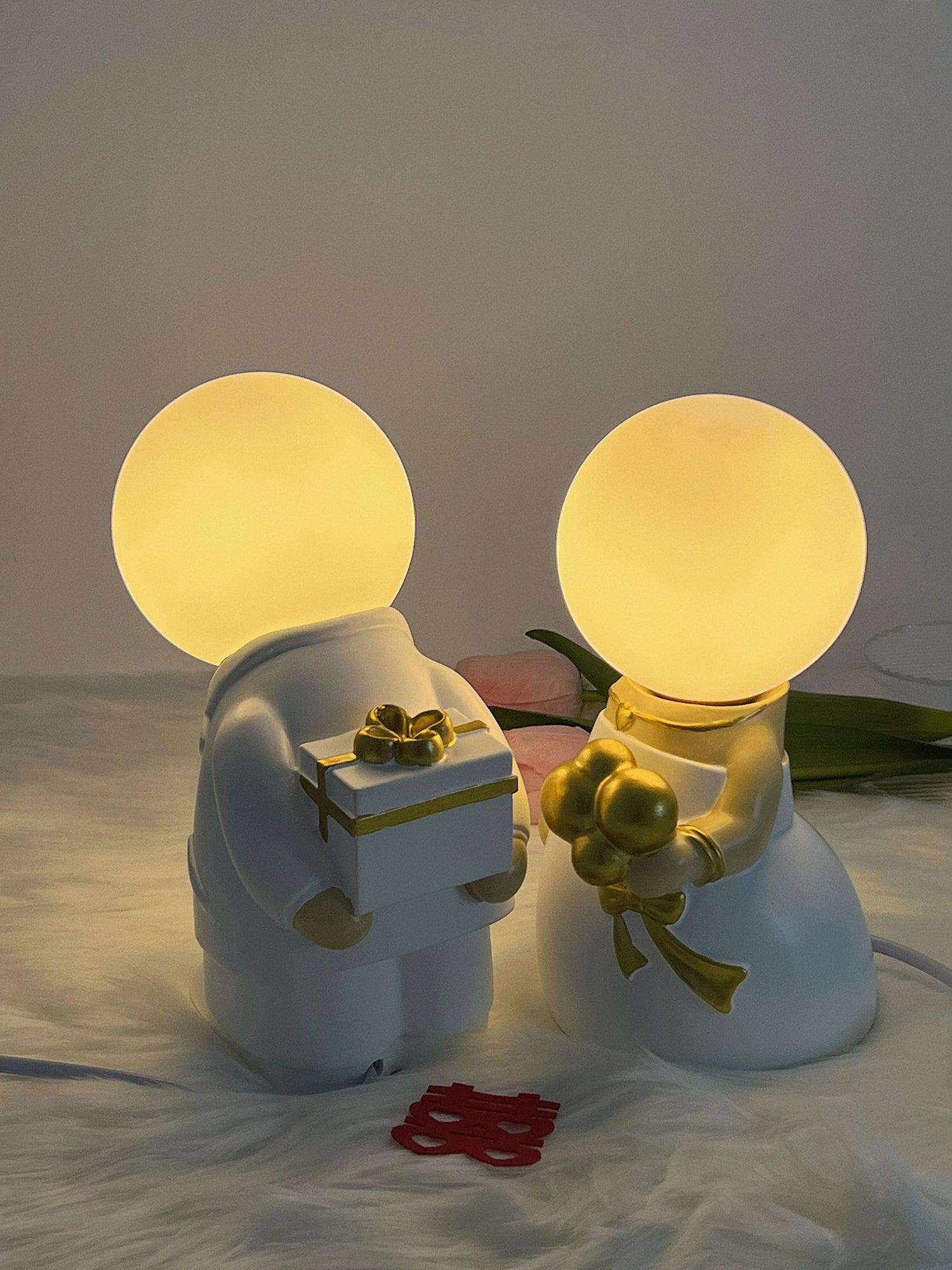 Wedding Decoration Built-in Battery Table Lamp - Blowlighting