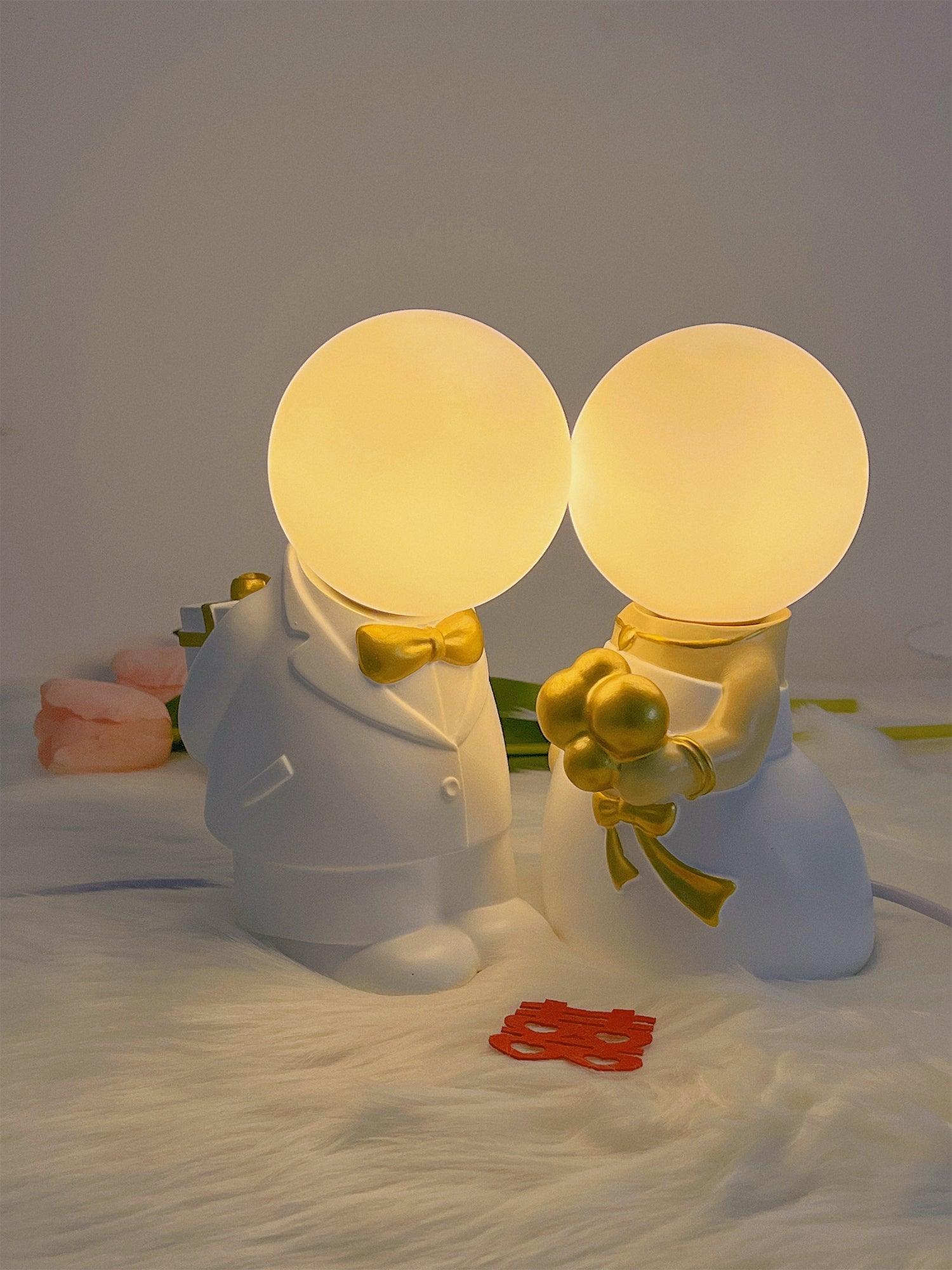 Wedding Decoration Built-in Battery Table Lamp - Blowlighting