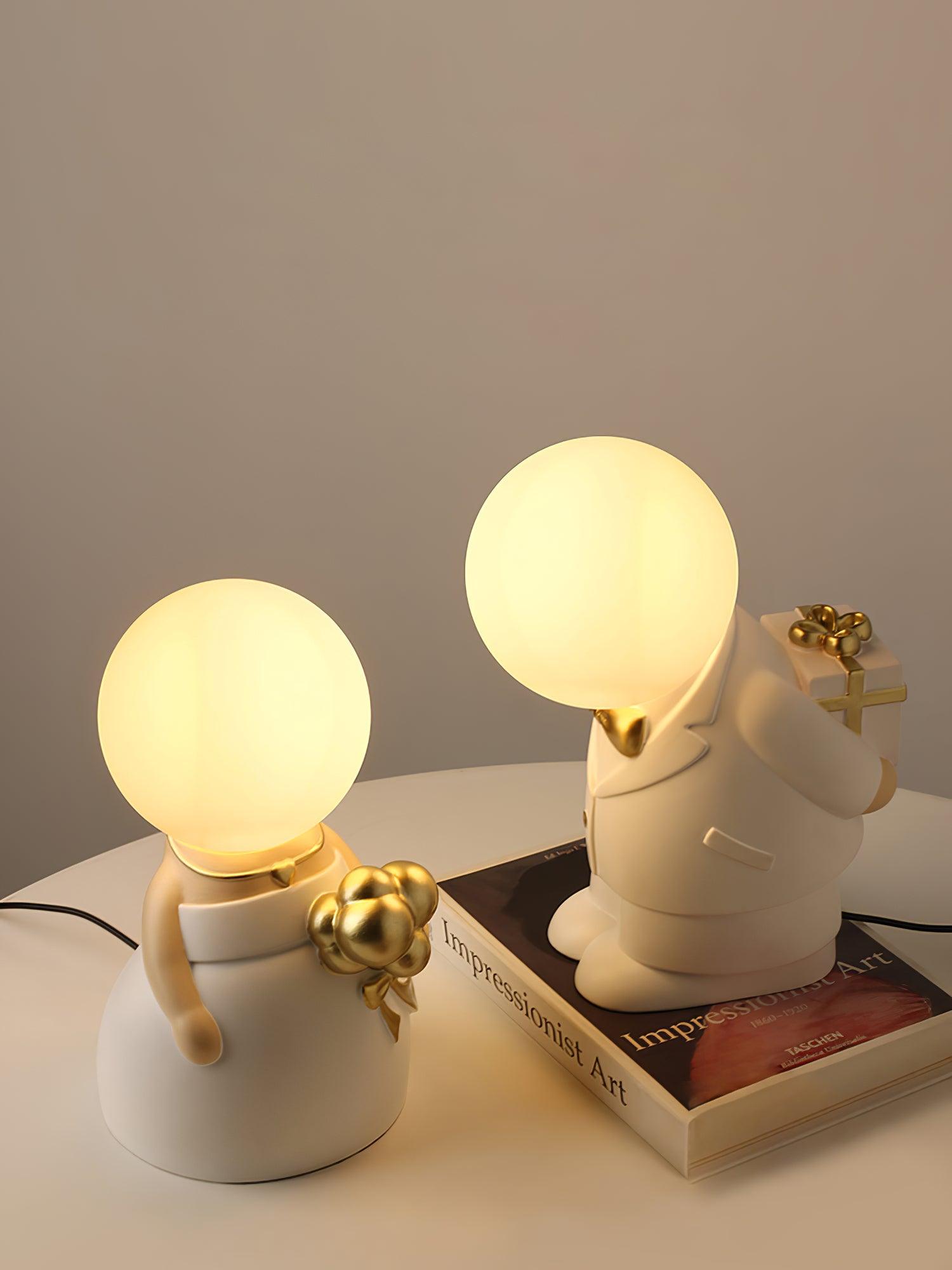 Wedding Decoration Built-in Battery Table Lamp - Blowlighting