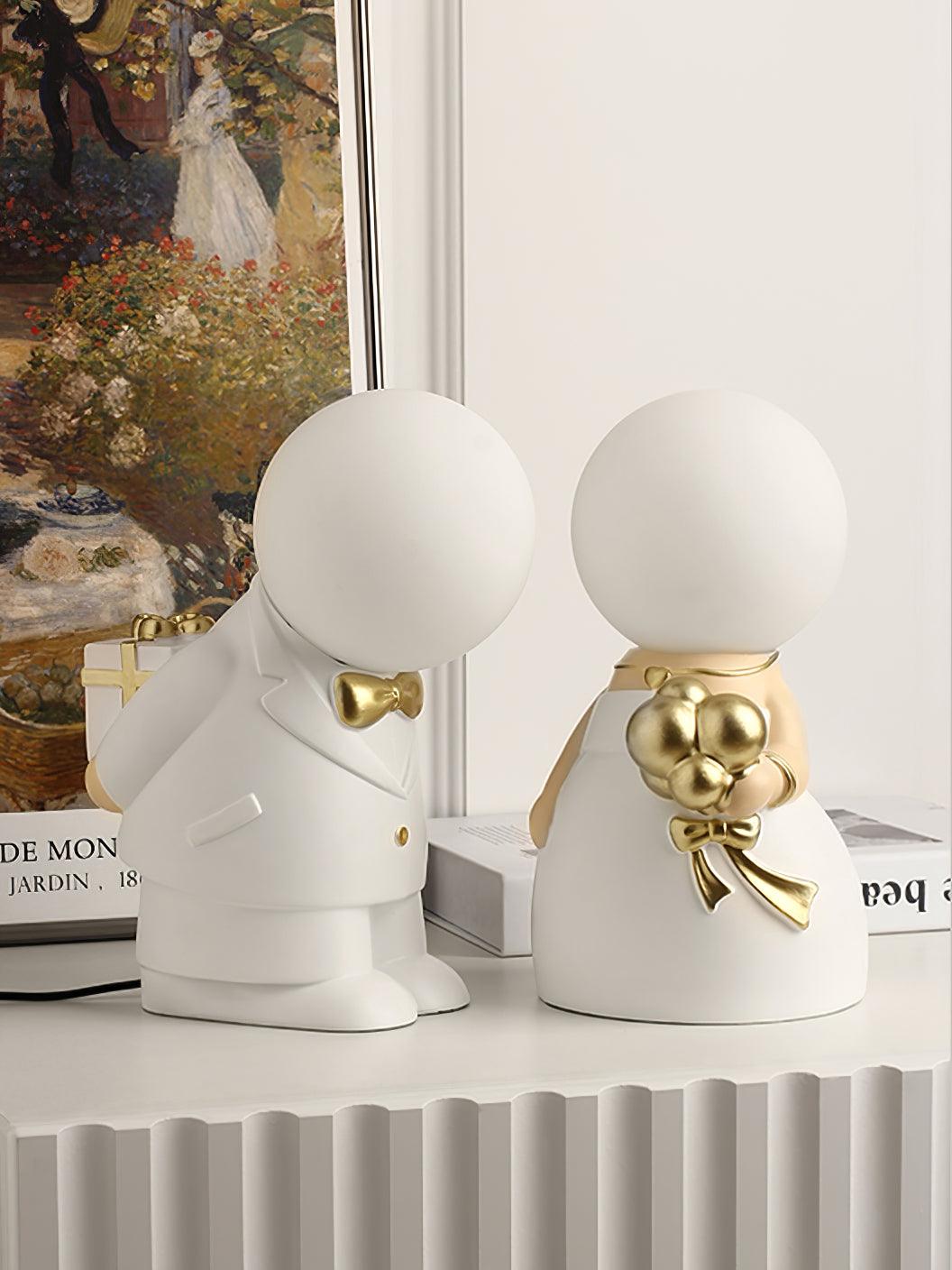 Wedding Decoration Built-in Battery Table Lamp - Blowlighting