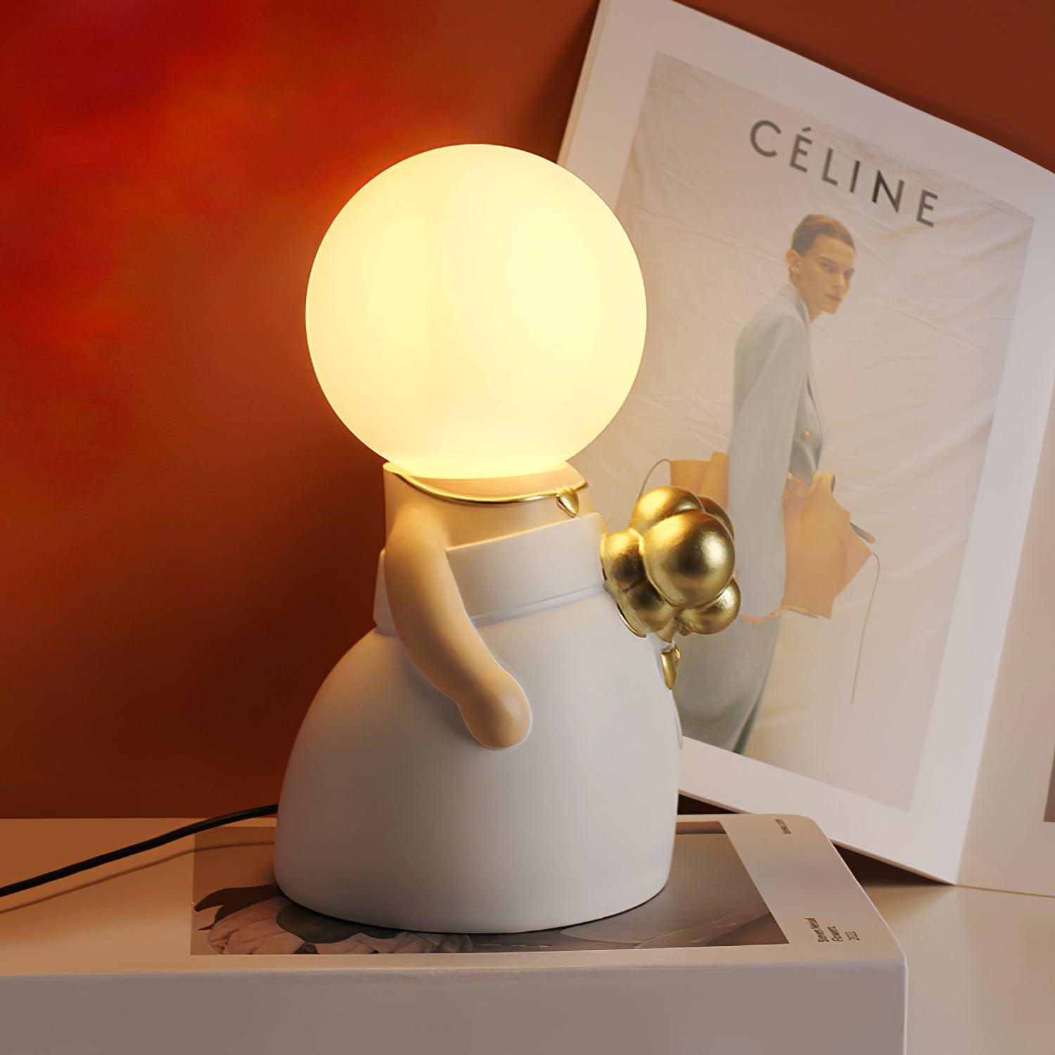 Wedding Decoration Built-in Battery Table Lamp - Blowlighting