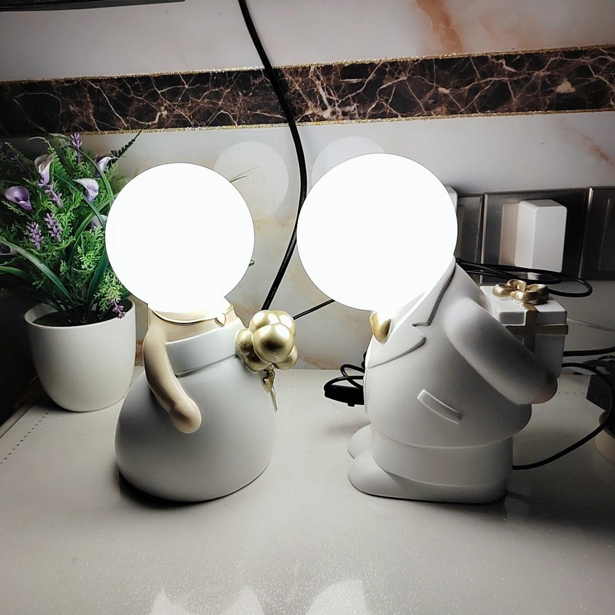 Wedding Decoration Built-in Battery Table Lamp - Blowlighting