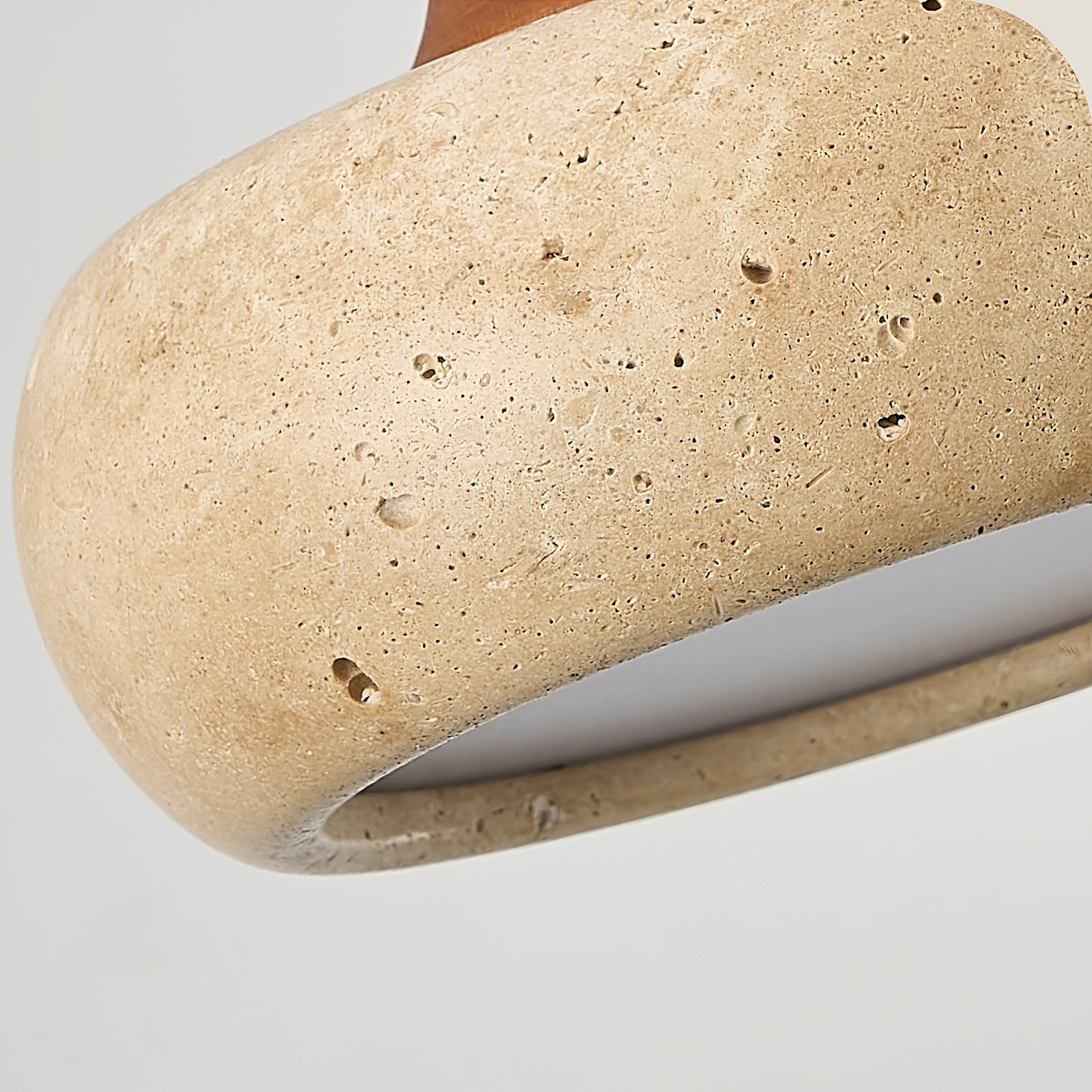 Wella Wabi-Sabi Yellow travertine Pendant Light