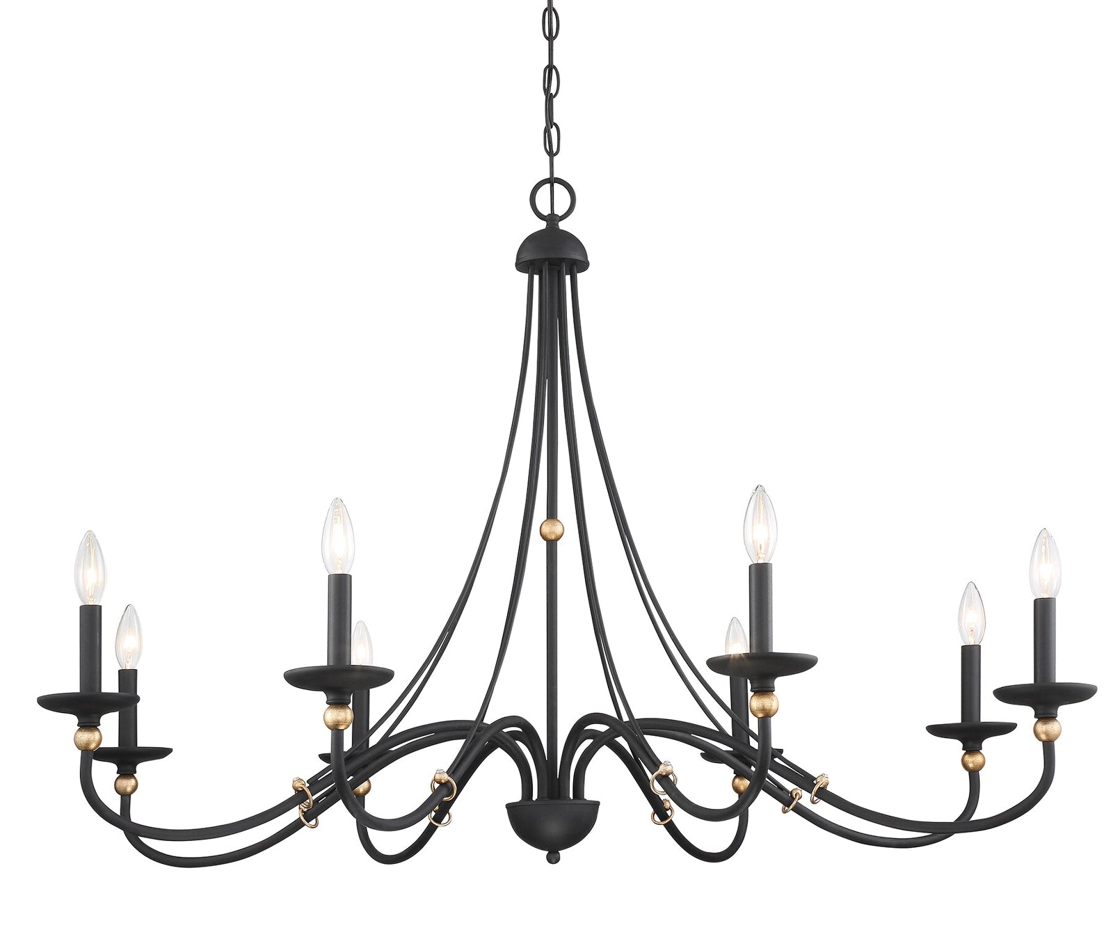 Regalia Vintage Brass Chandelier - Blowlighting