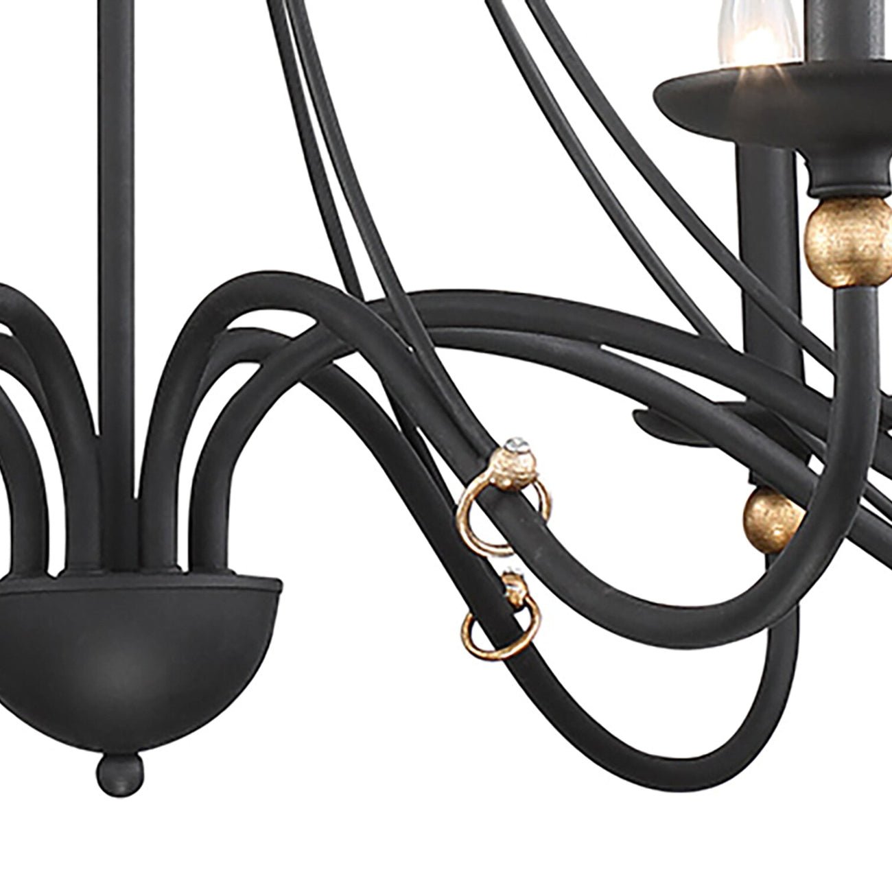 Regalia Vintage Brass Chandelier - Blowlighting
