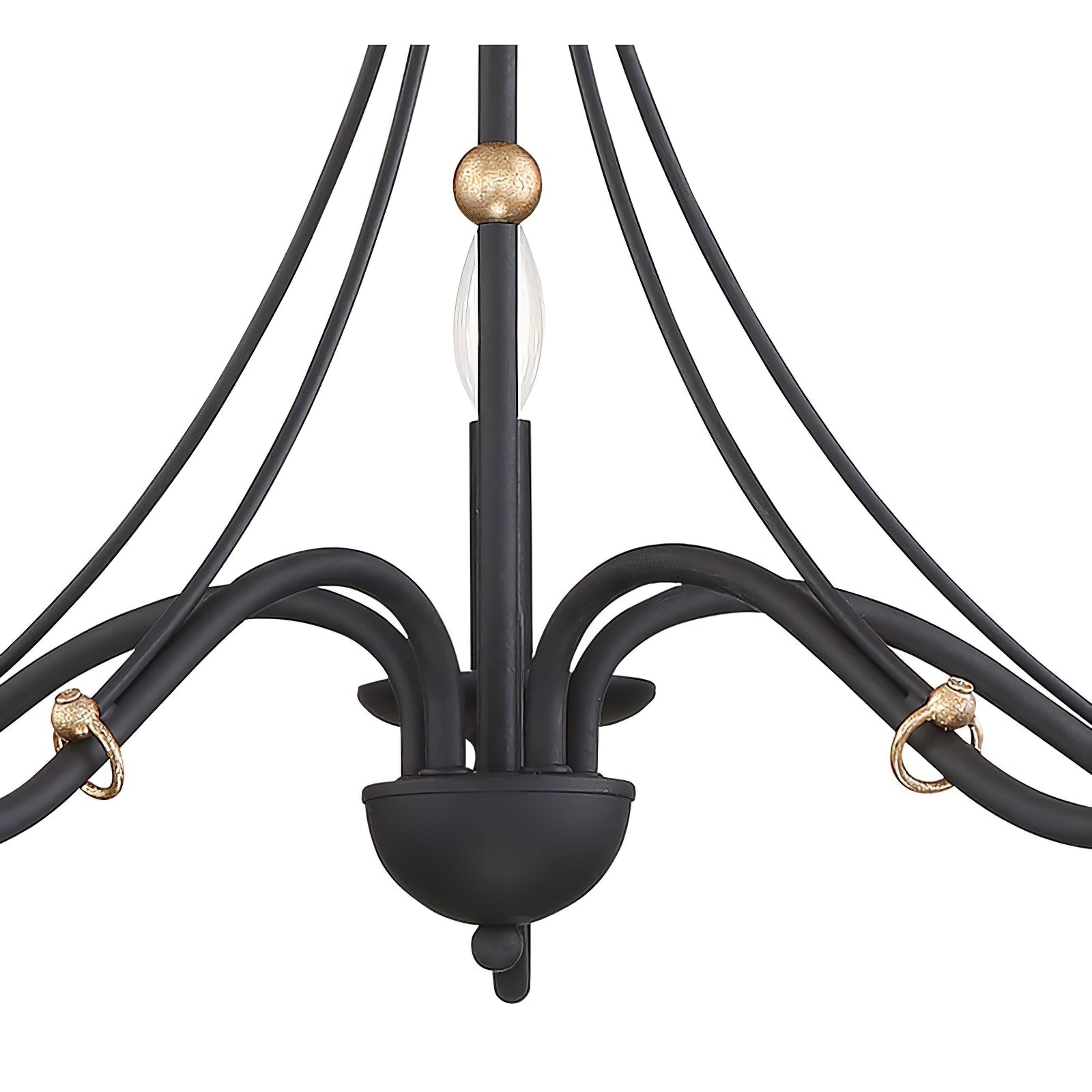 Regalia Vintage Brass Chandelier - Blowlighting