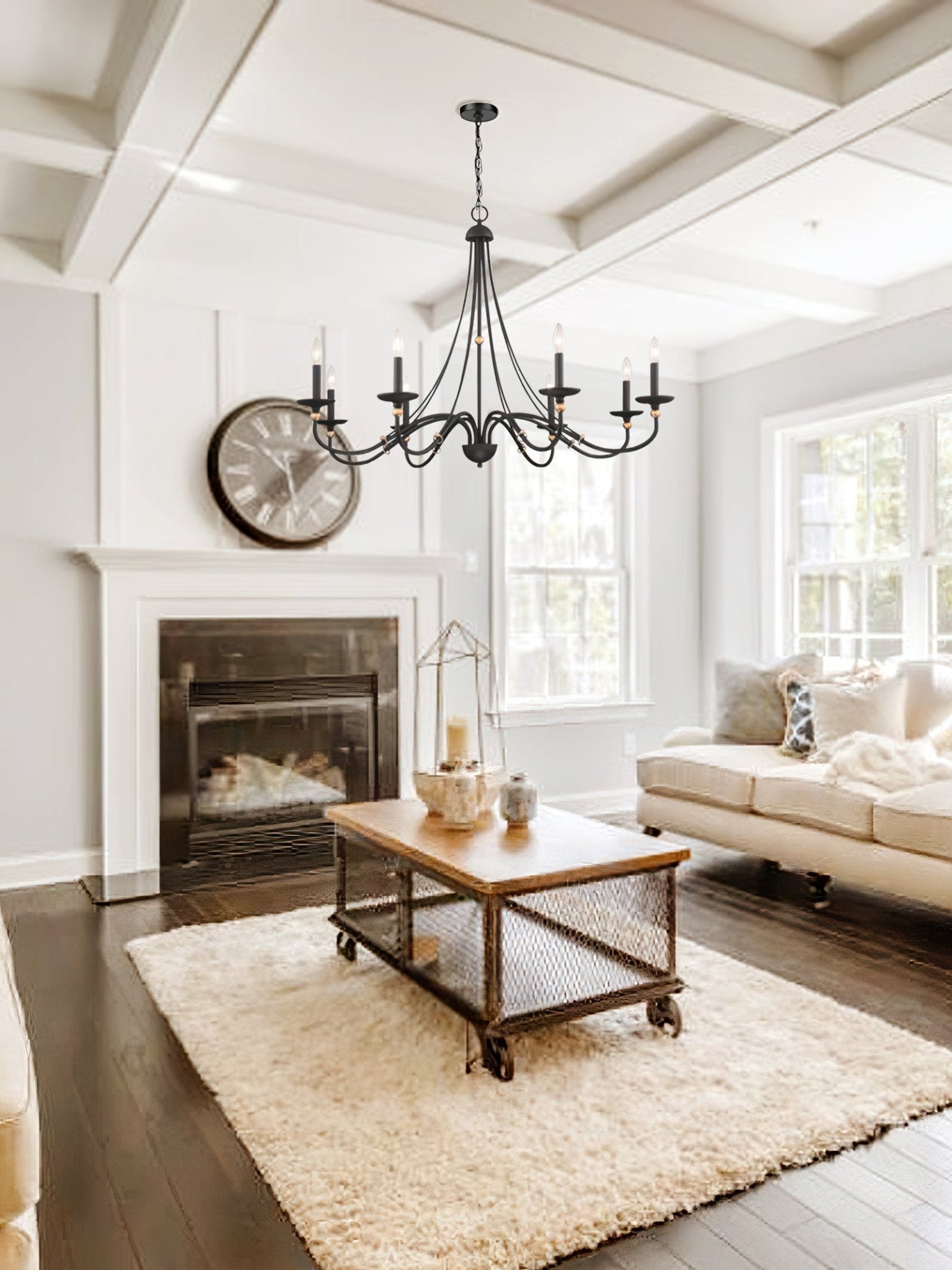 Regalia Vintage Brass Chandelier - Blowlighting