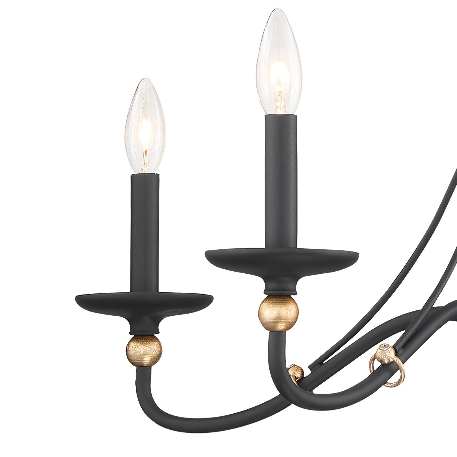 Regalia Vintage Brass Chandelier - Blowlighting
