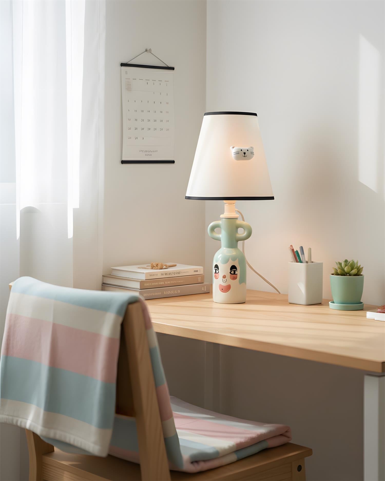 WhimsyKit Modern Ceramics Table Lamp