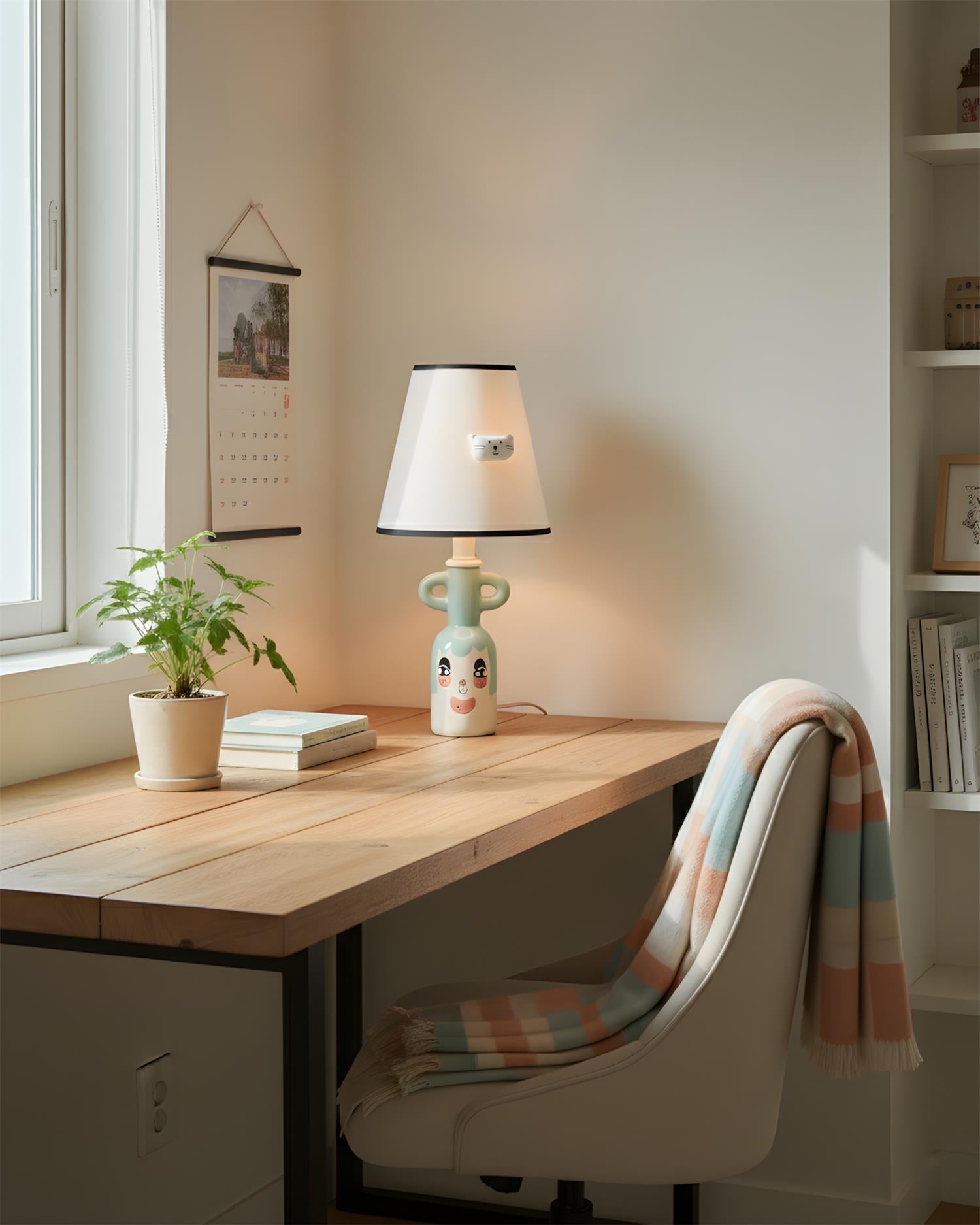 WhimsyKit Modern Ceramics Table Lamp