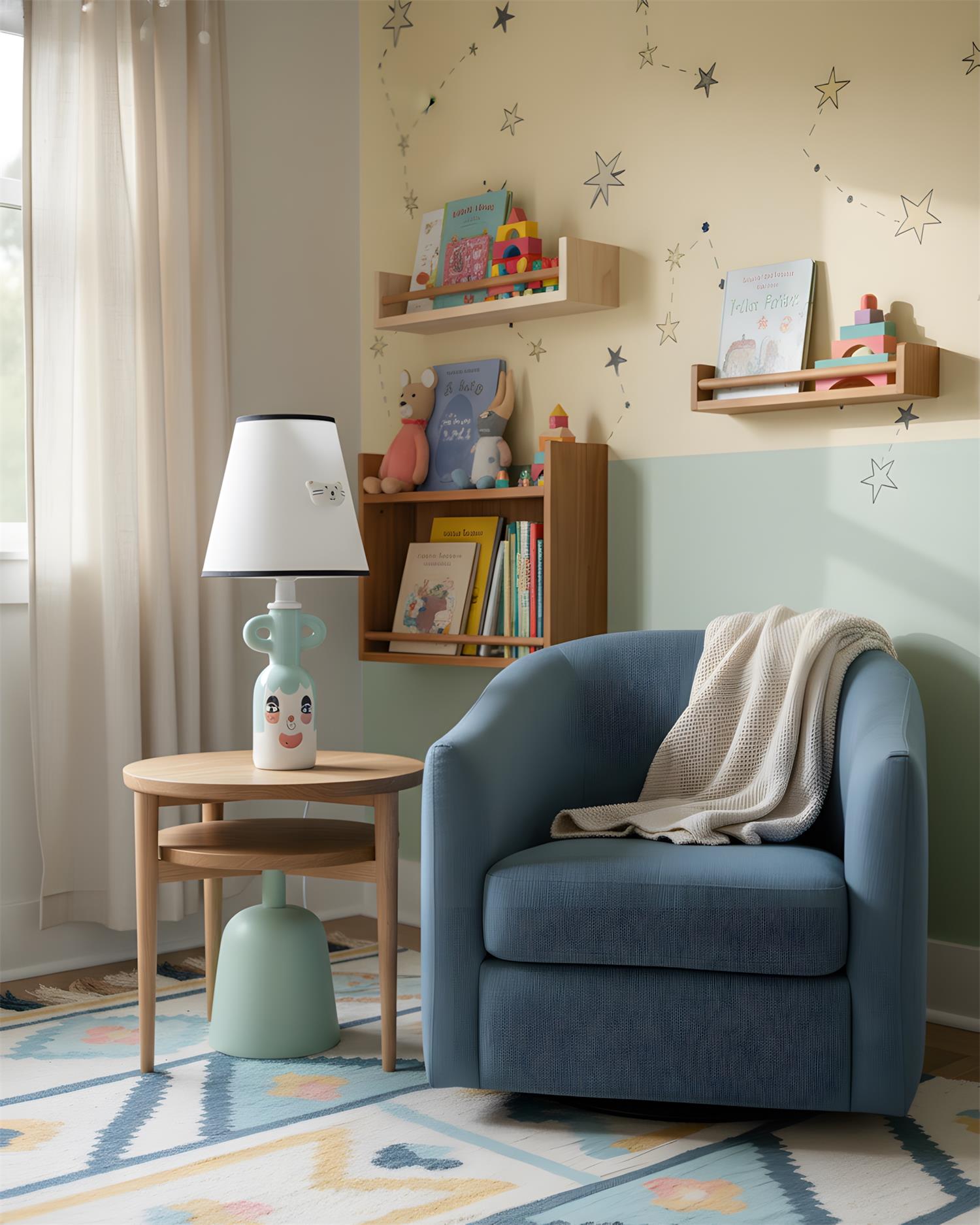 WhimsyKit Modern Ceramics Table Lamp