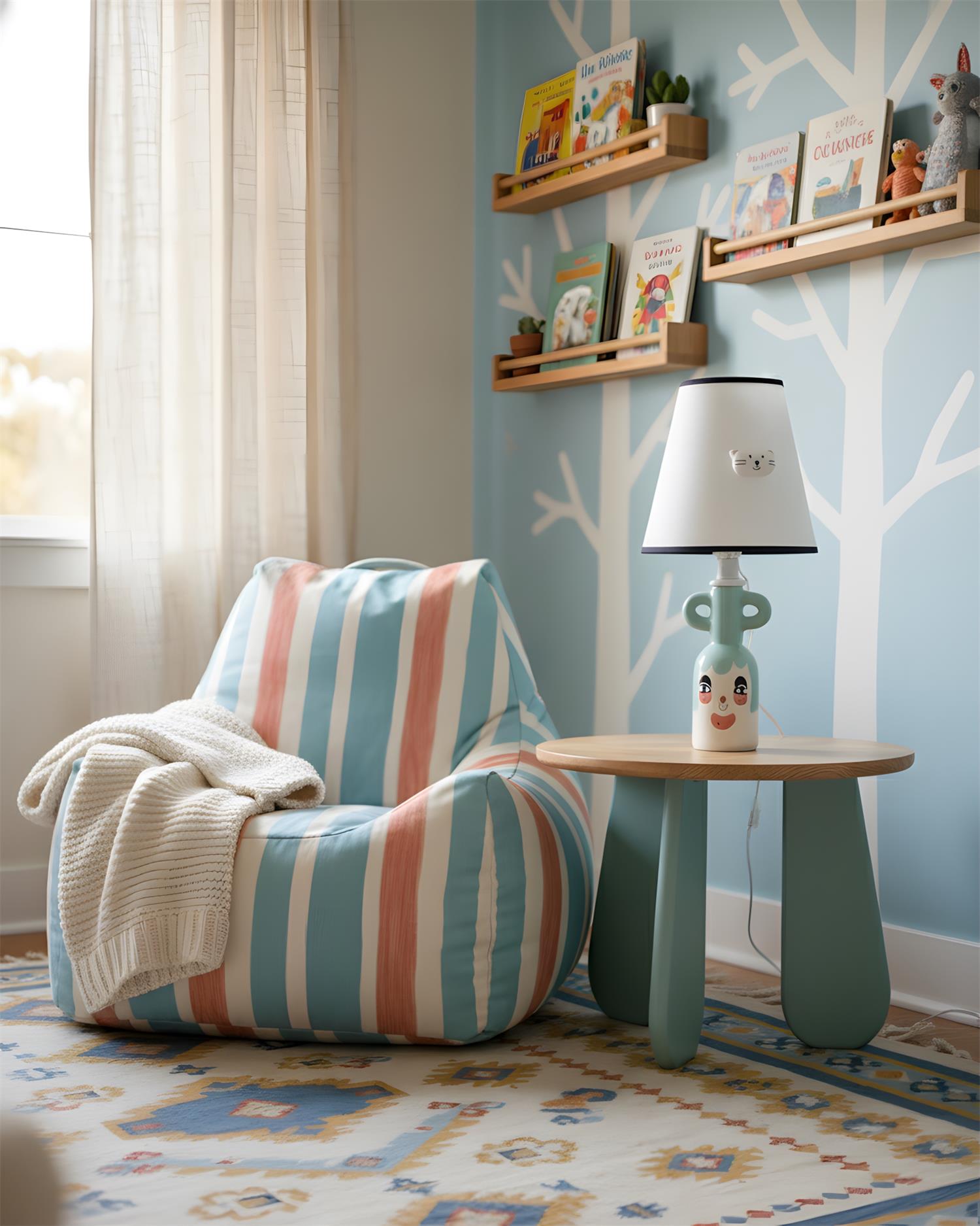 WhimsyKit Modern Ceramics Table Lamp