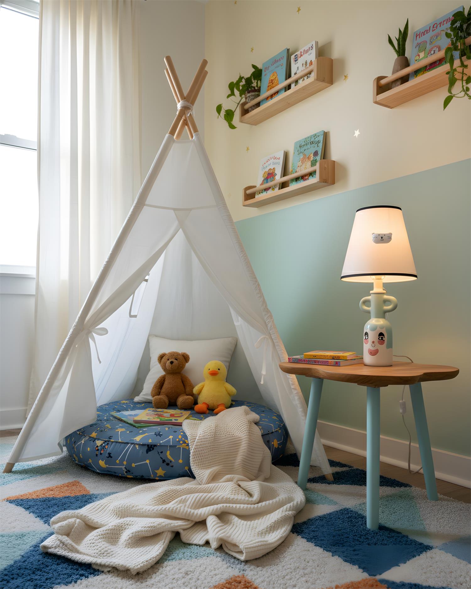 WhimsyKit Modern Ceramics Table Lamp