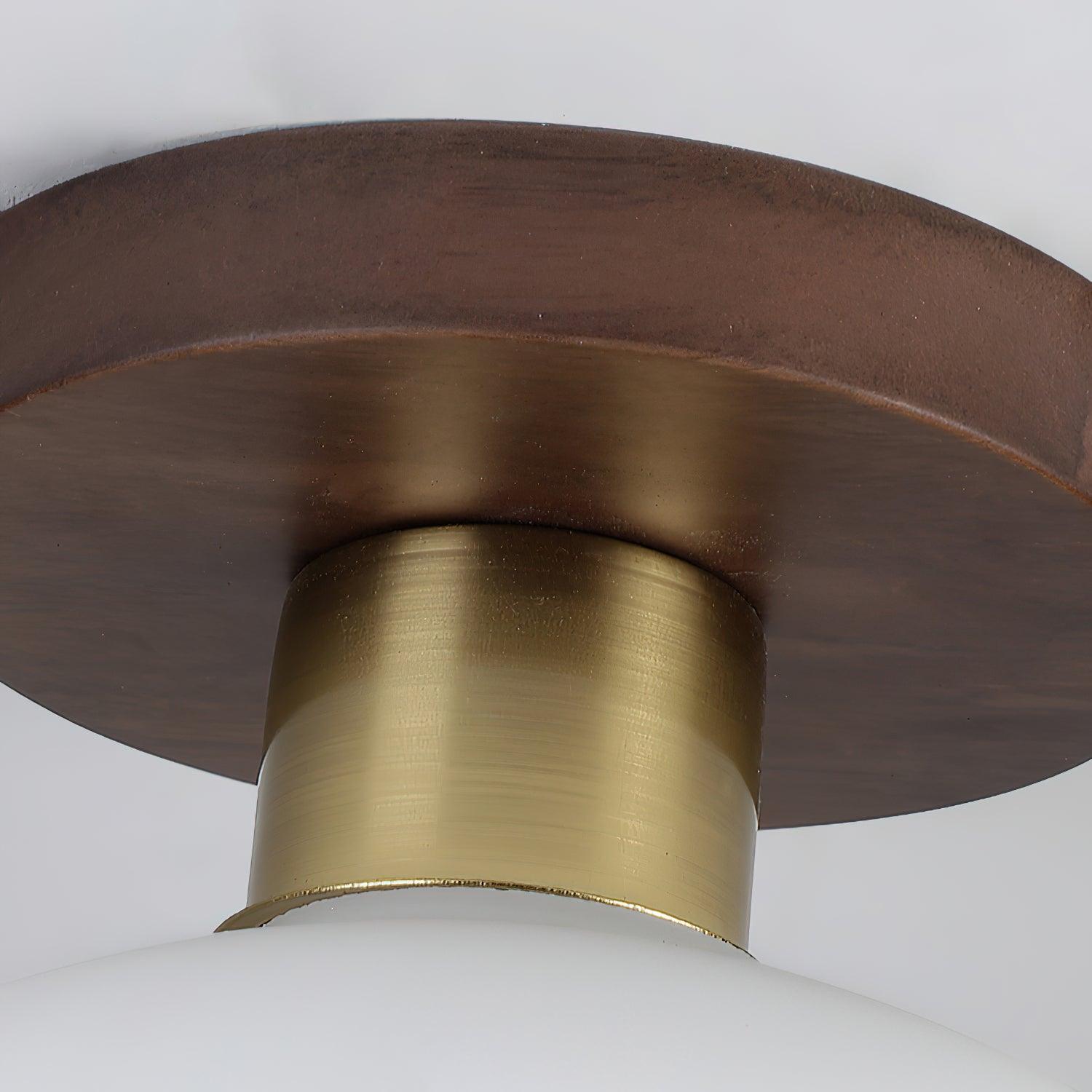 White Shell Ceiling Lamp - Blowlighting