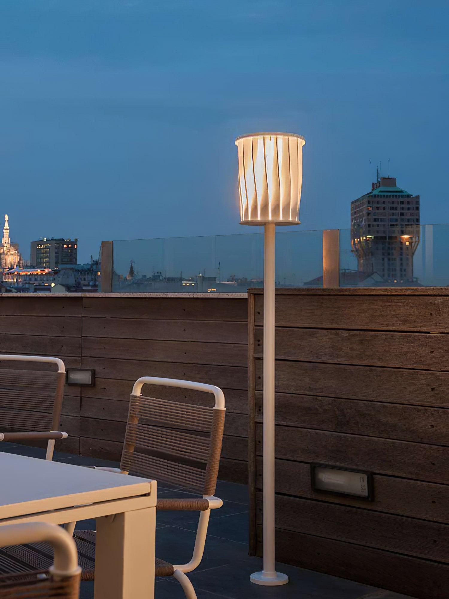 Flare Modern Aluminum Outdoor Light - Blowlighting