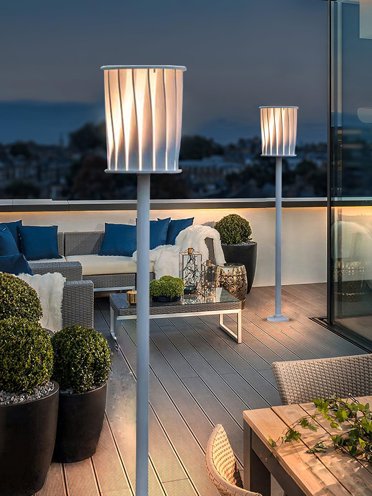 Flare Modern Aluminum Outdoor Light - Blowlighting
