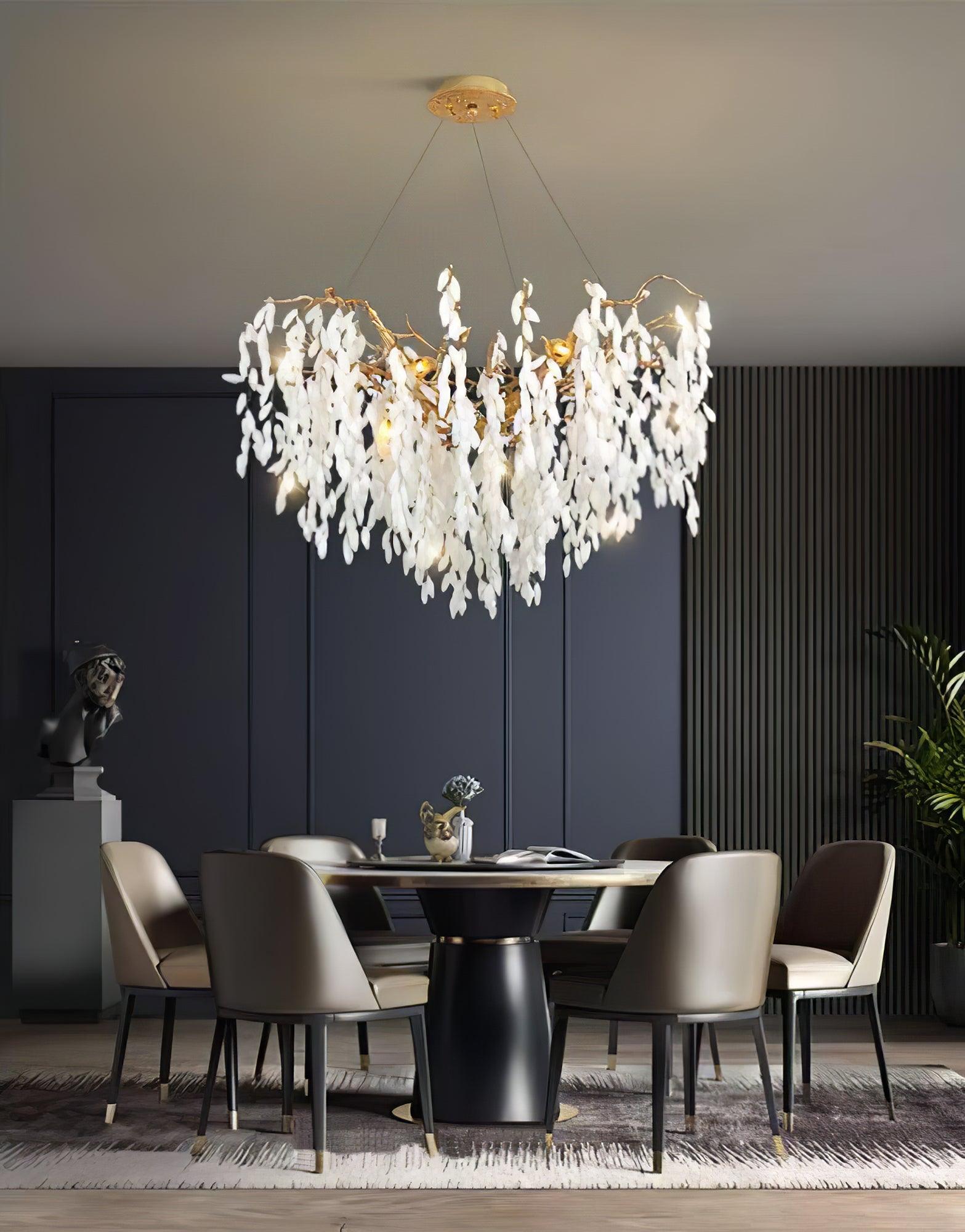 Florealis Cascading Crystal Chandelier - Blowlighting