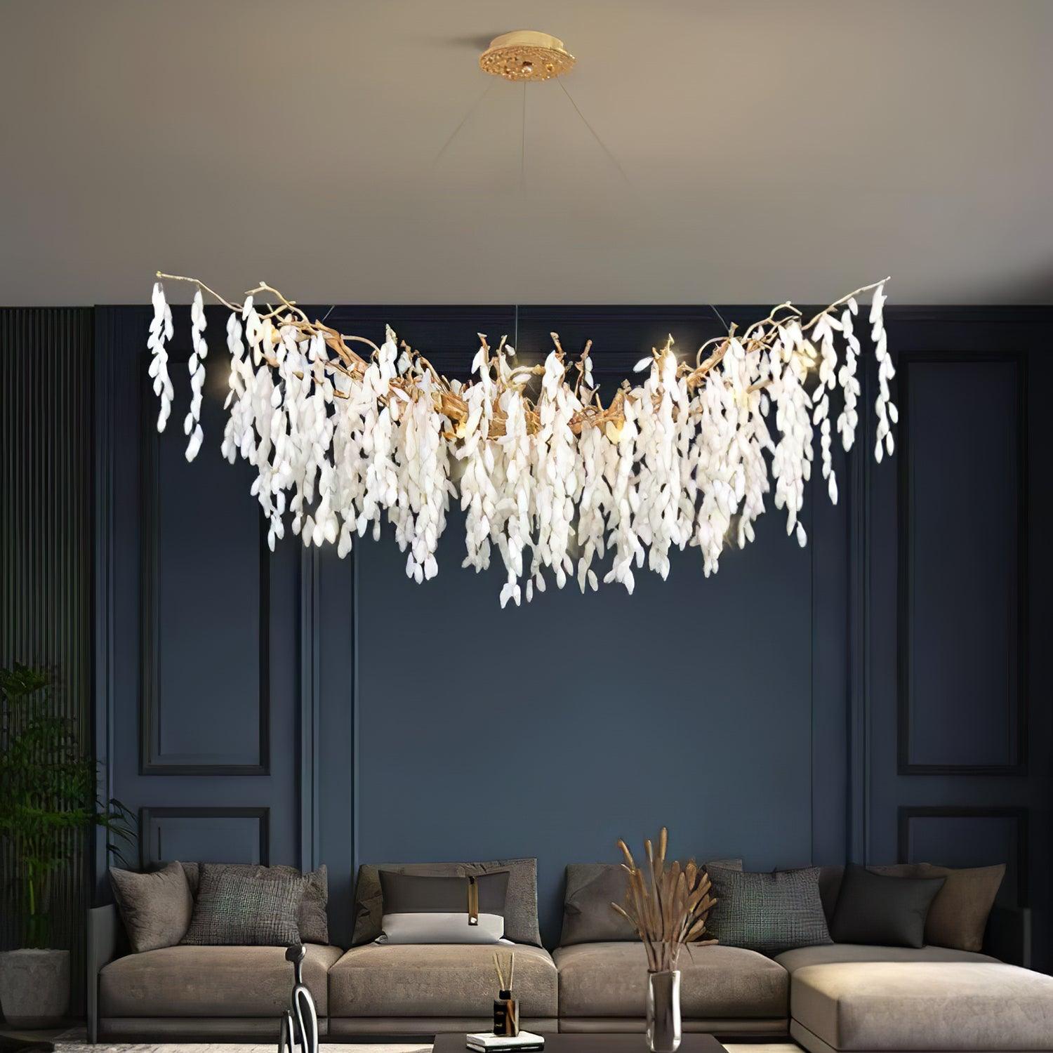 Florealis Cascading Crystal Chandelier - Blowlighting
