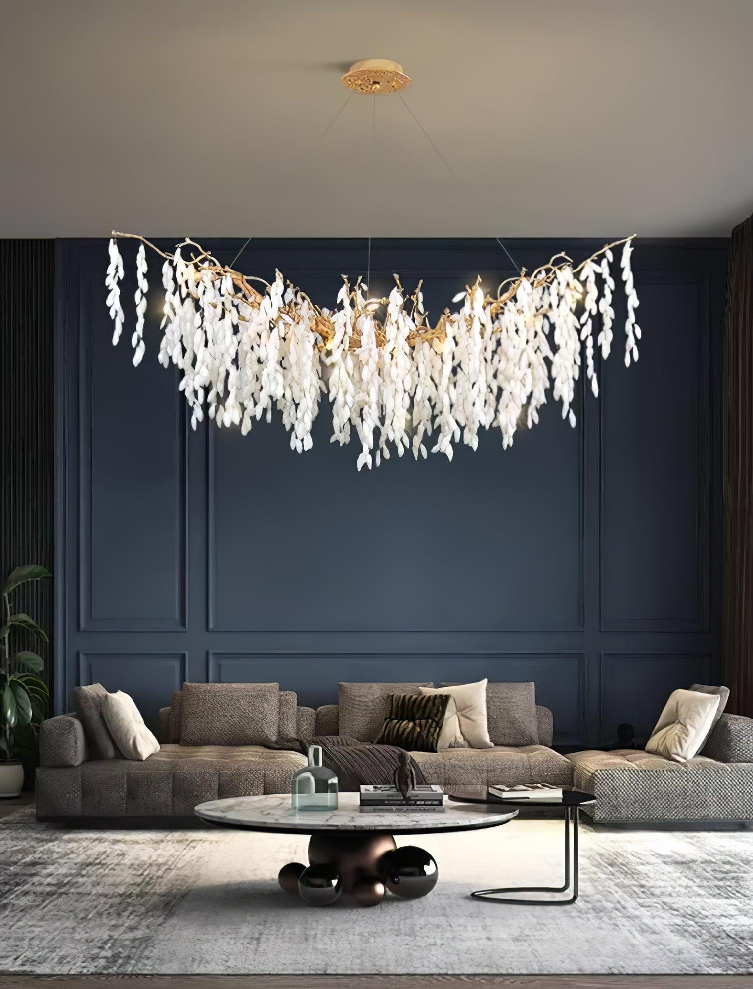 Florealis Cascading Crystal Chandelier - Blowlighting