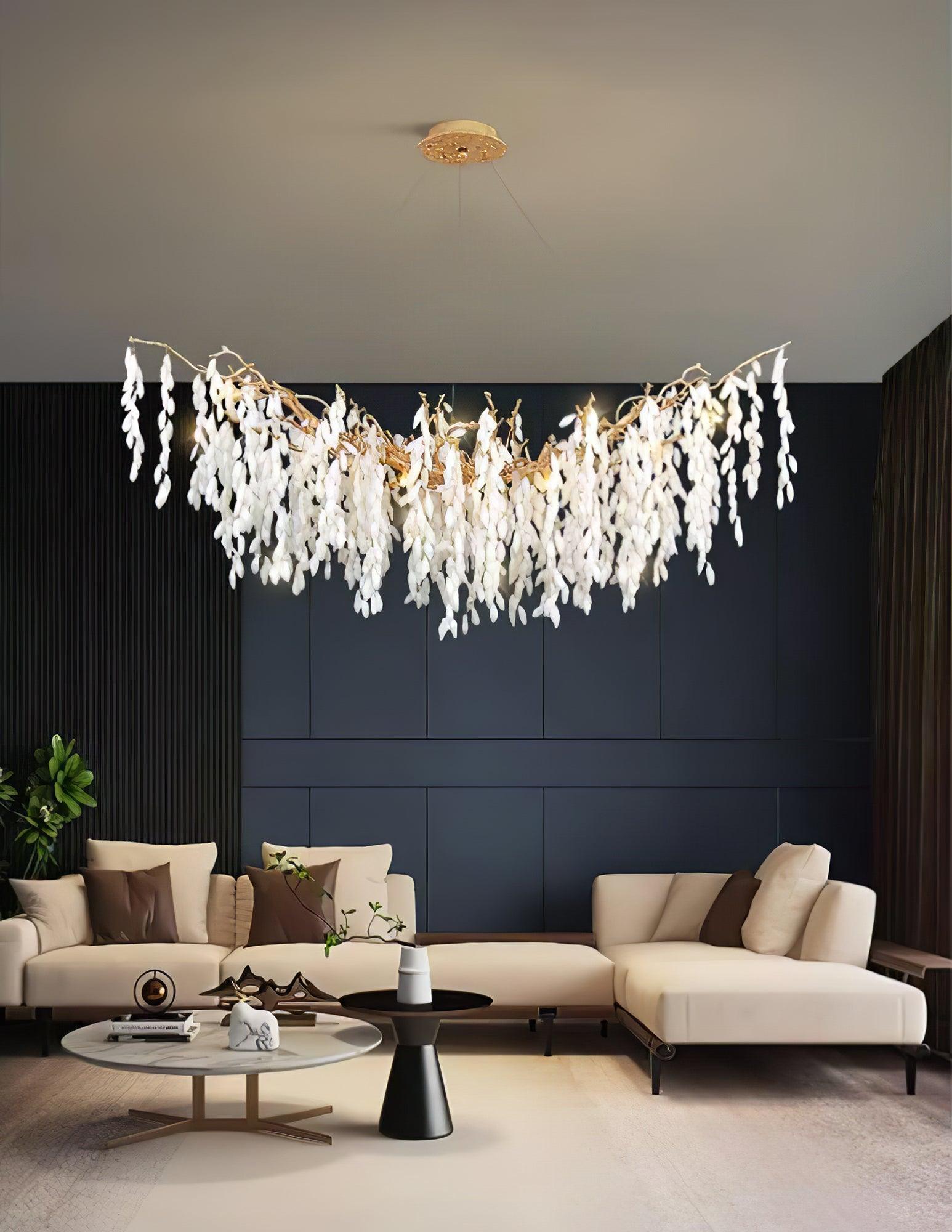 Florealis Cascading Crystal Chandelier - Blowlighting