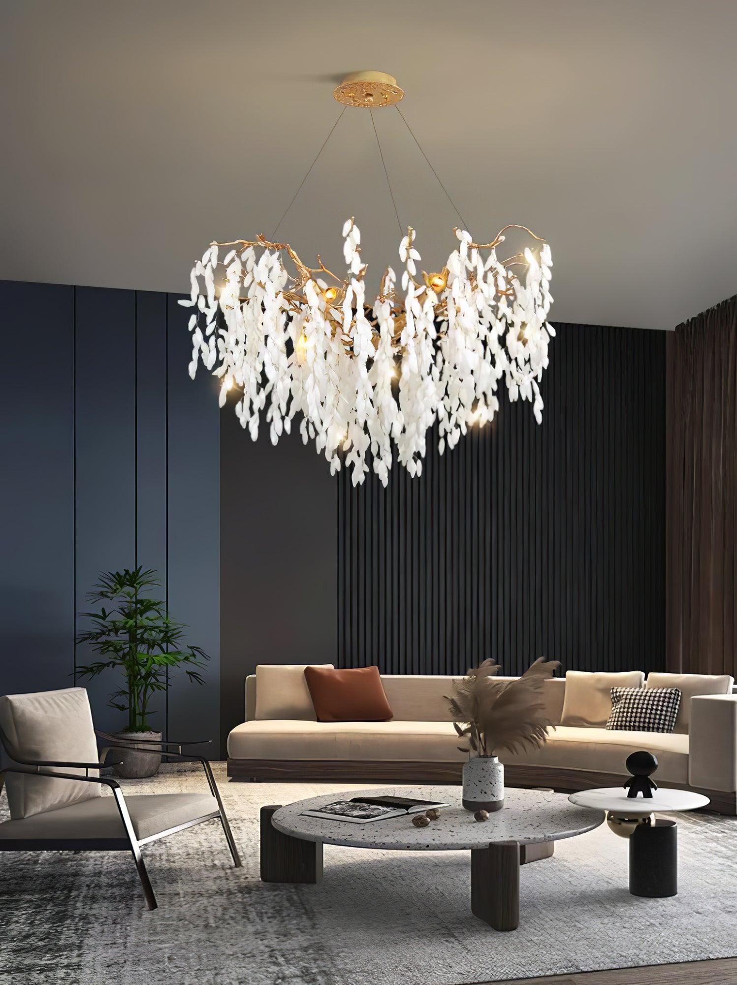 Florealis Cascading Crystal Chandelier - Blowlighting