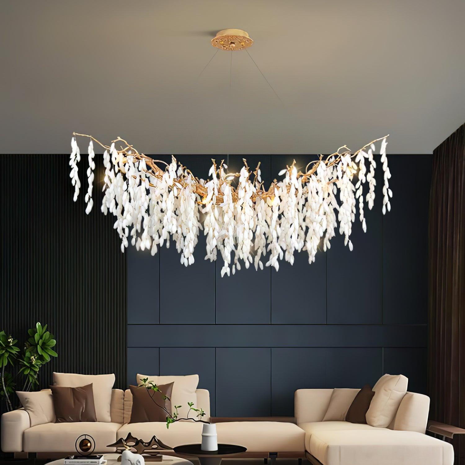 Florealis Cascading Crystal Chandelier - Blowlighting