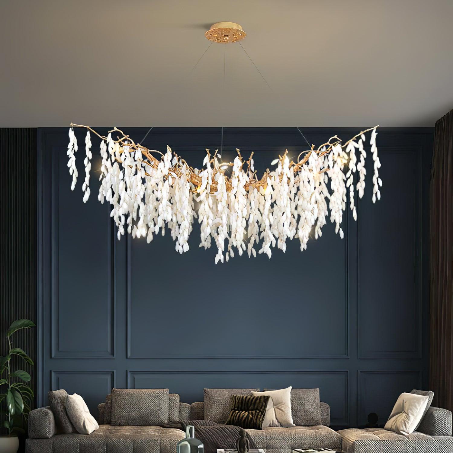 Florealis Cascading Crystal Chandelier - Blowlighting