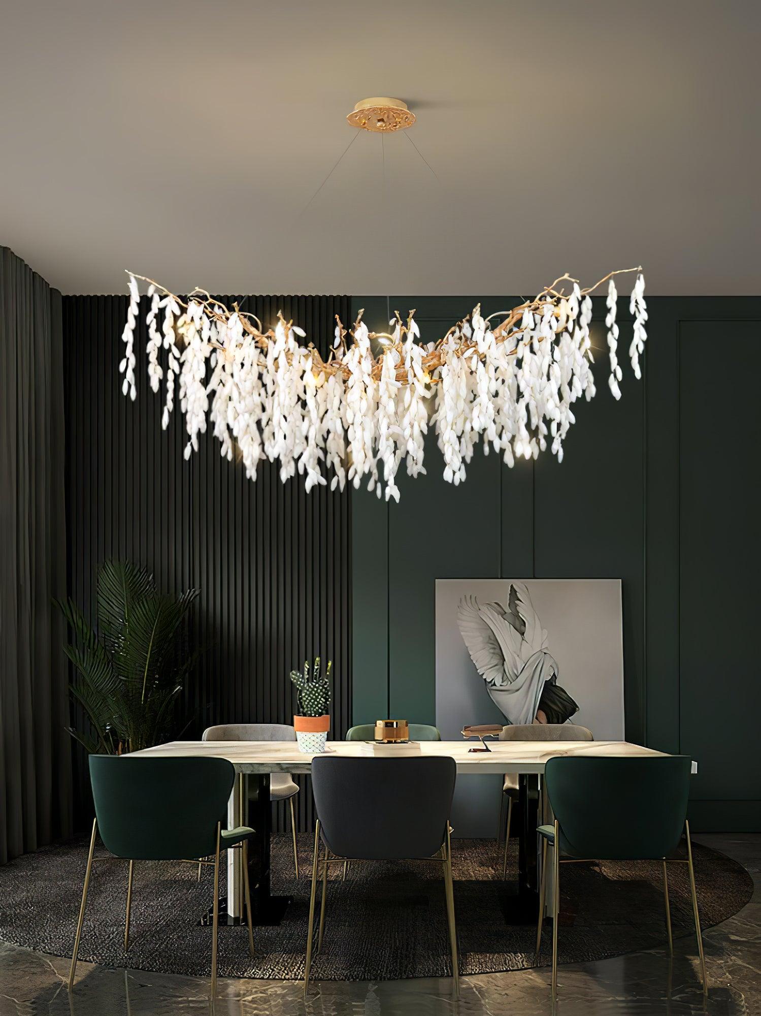 Florealis Cascading Crystal Chandelier - Blowlighting