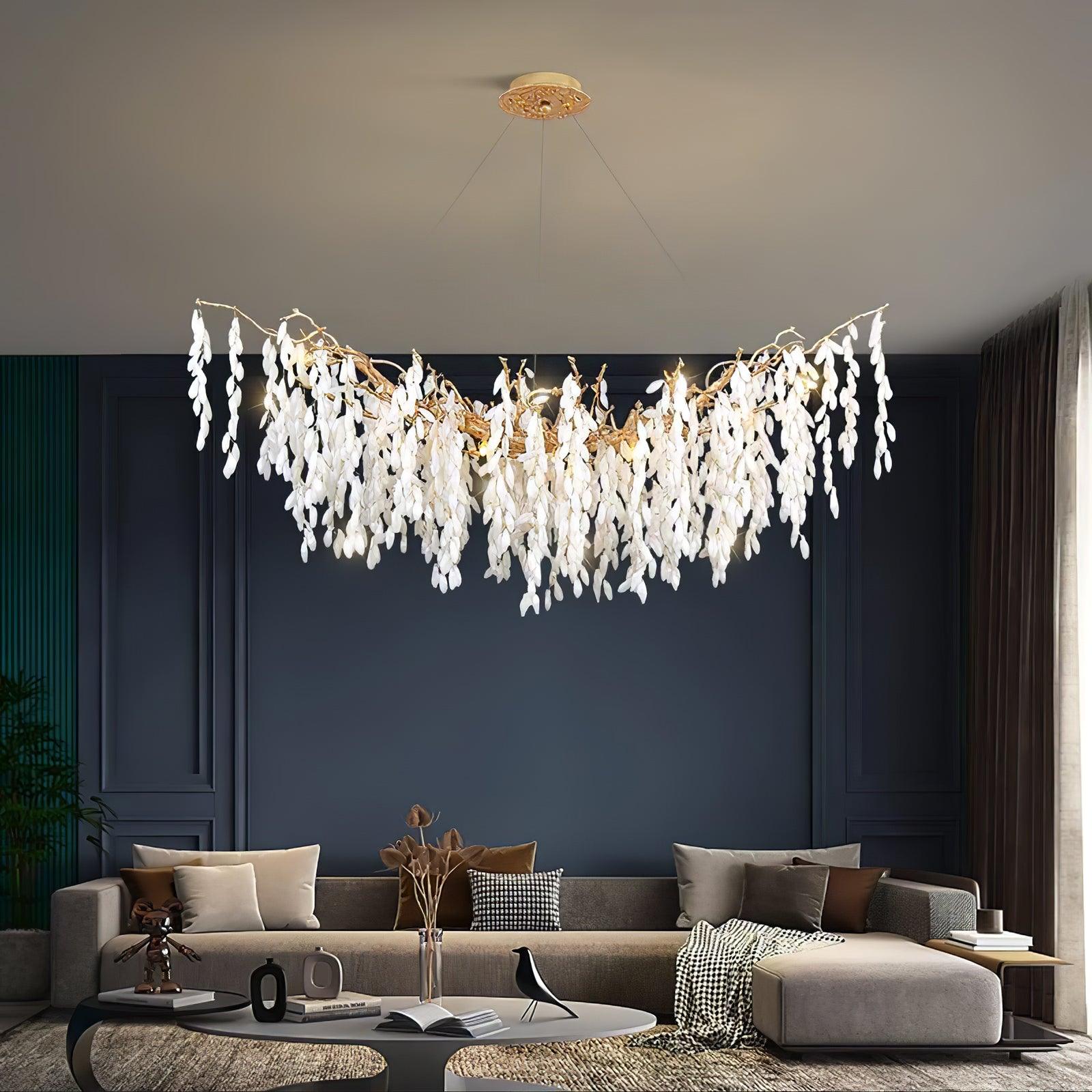 Florealis Cascading Crystal Chandelier - Blowlighting