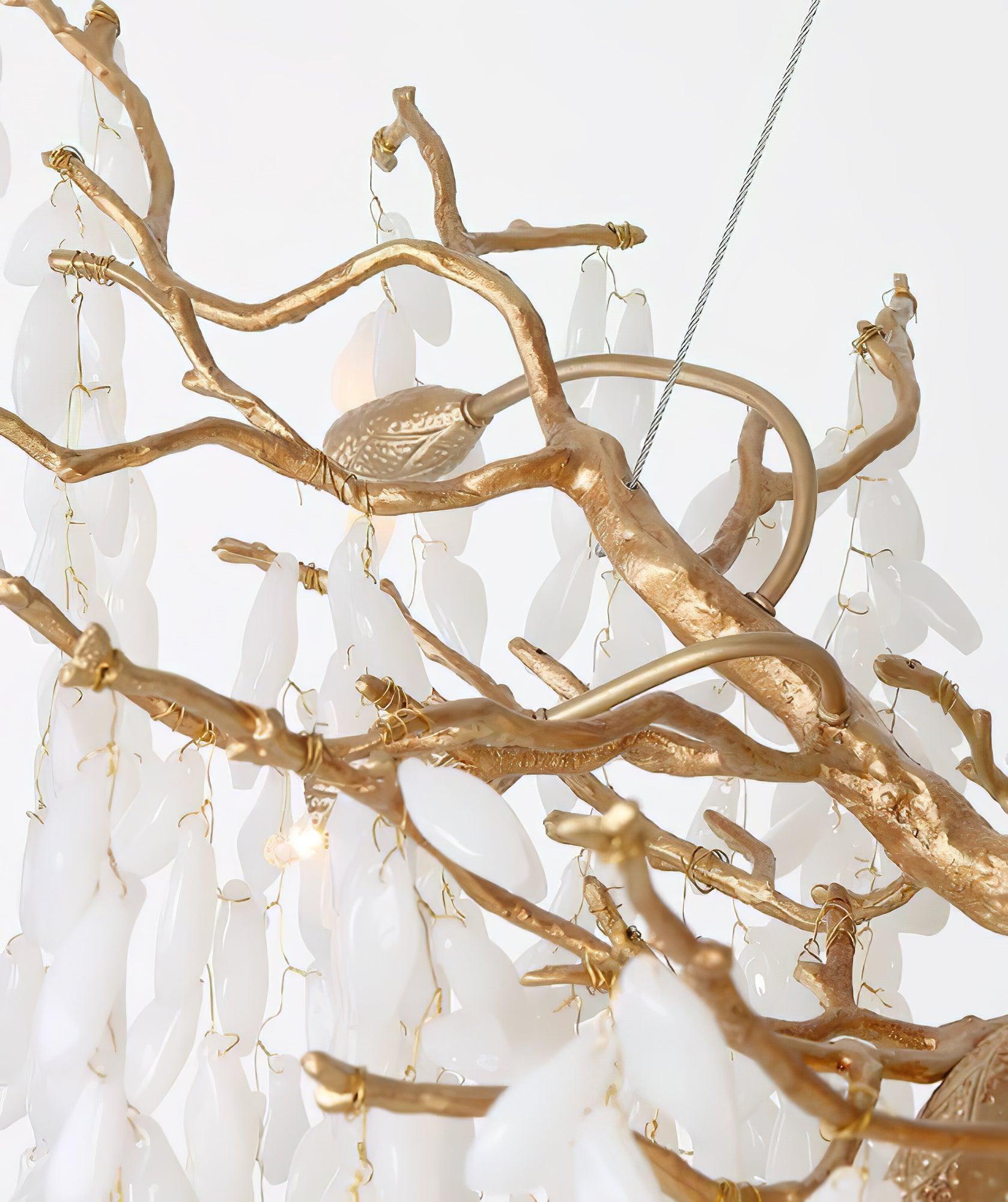 Florealis Cascading Crystal Chandelier - Blowlighting