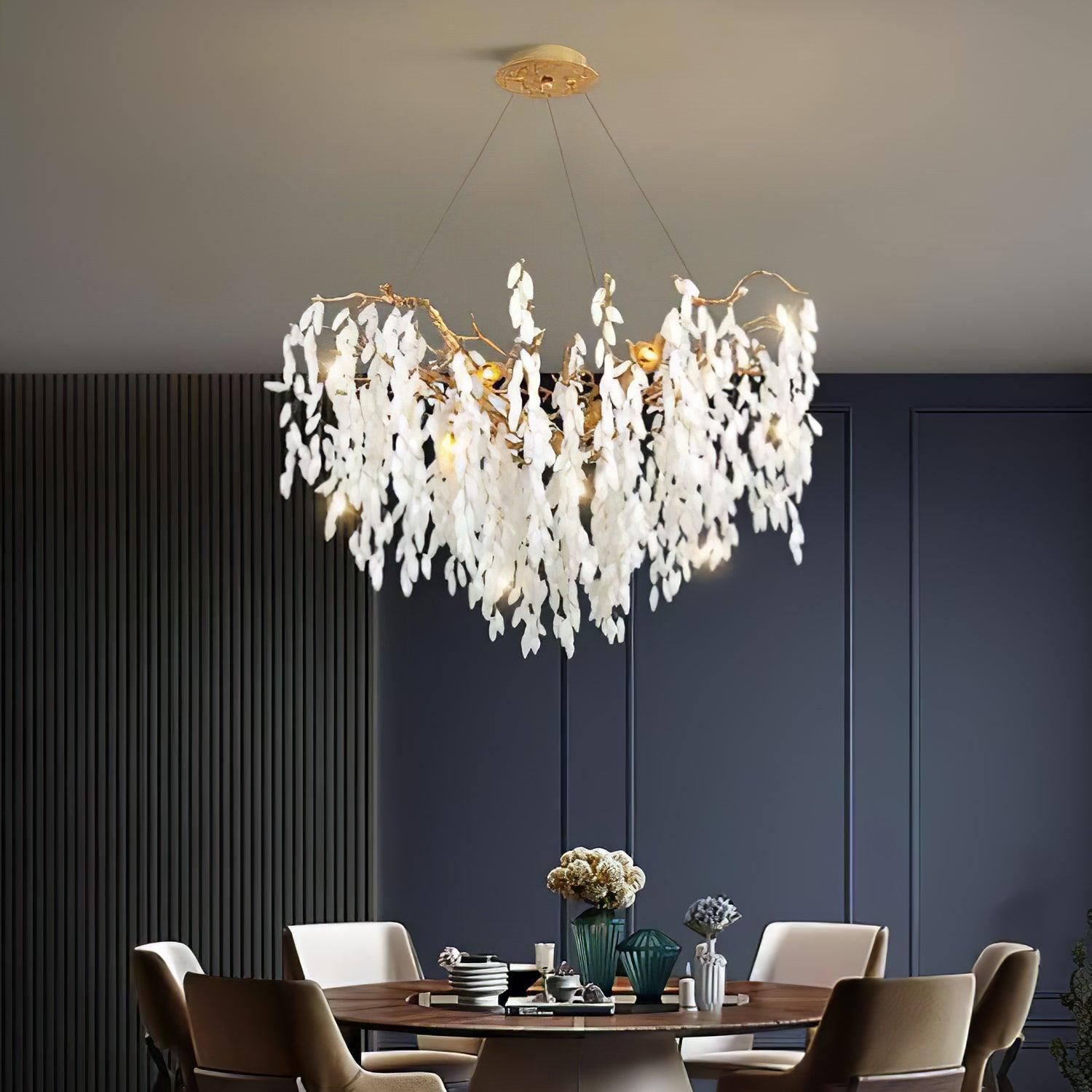 Florealis Cascading Crystal Chandelier - Blowlighting