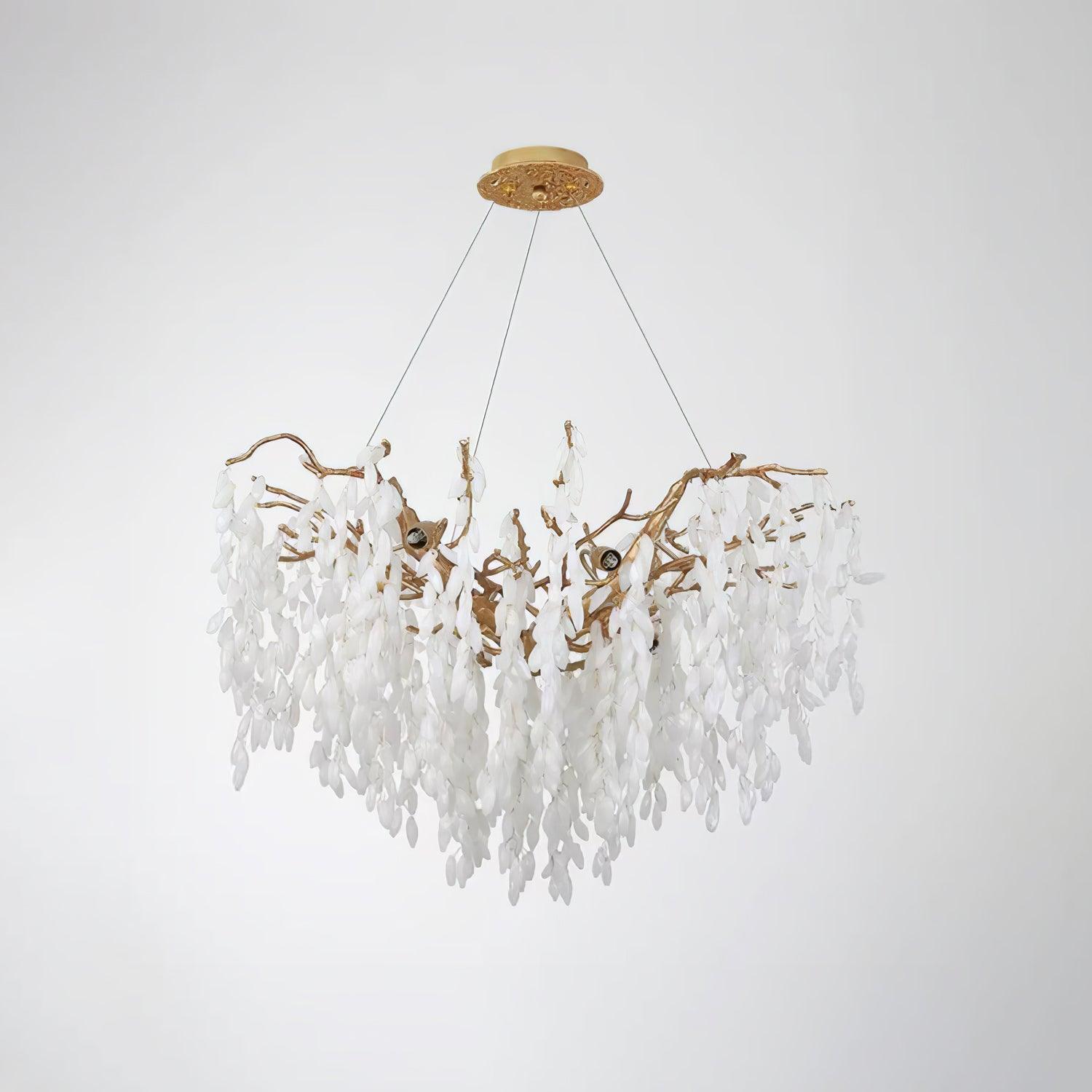 Florealis Cascading Crystal Chandelier - Blowlighting