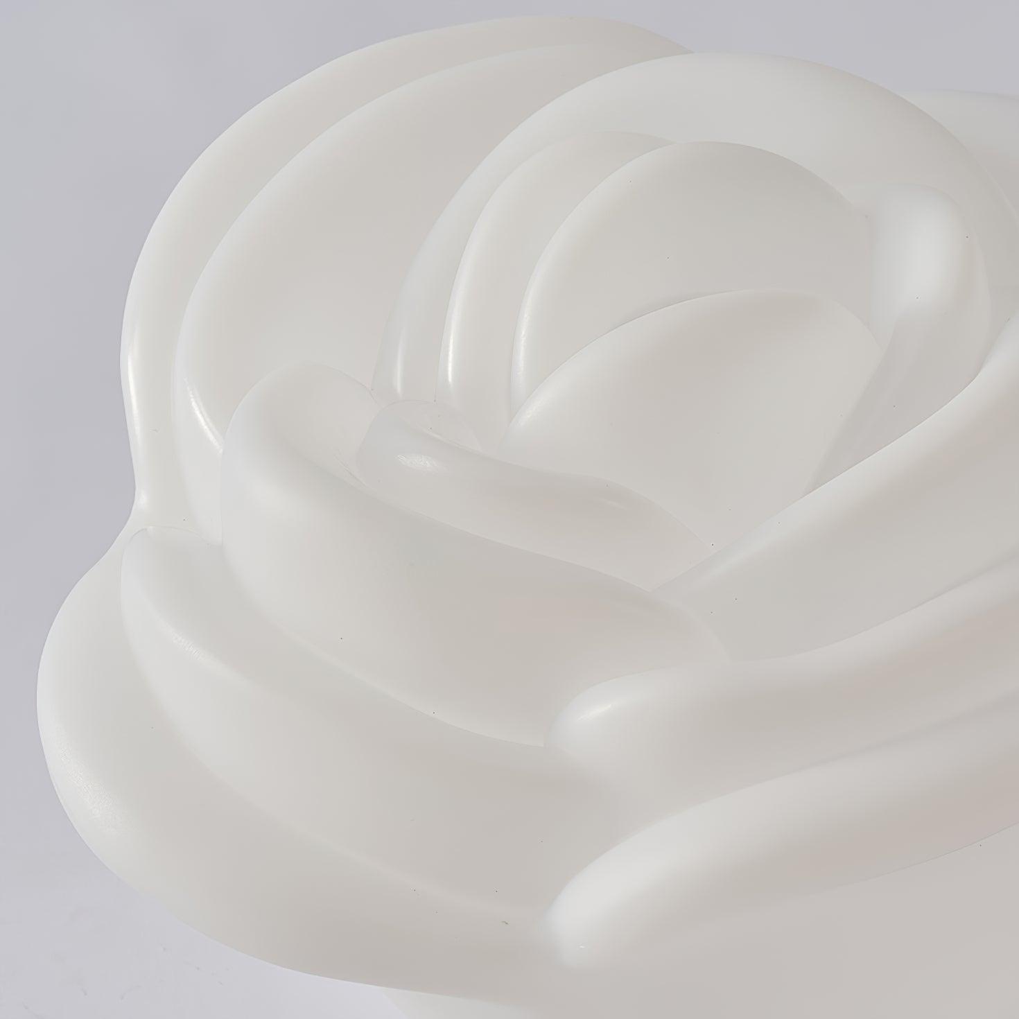White Rose Shaped LED Table Lamp - Blowlighting