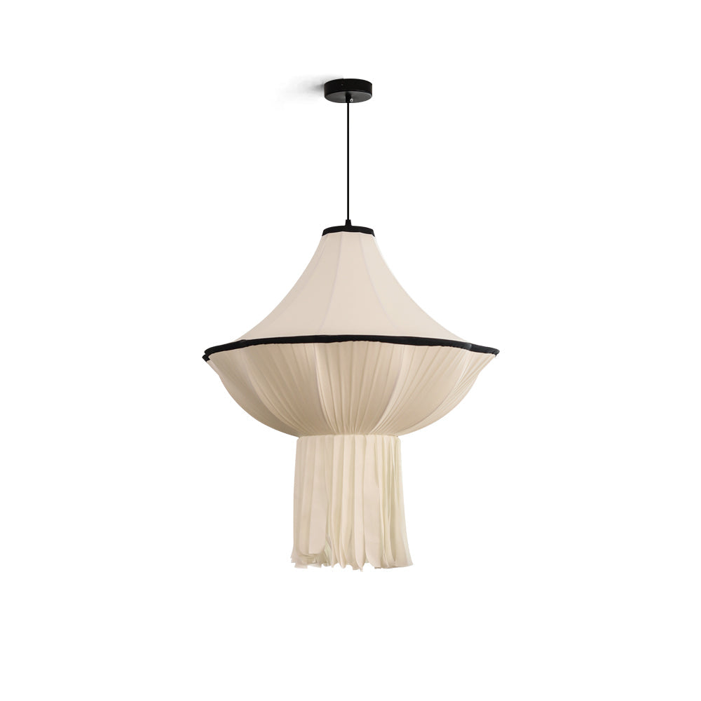 Wildon Wabi-Sabi Fabric Pendant Light
