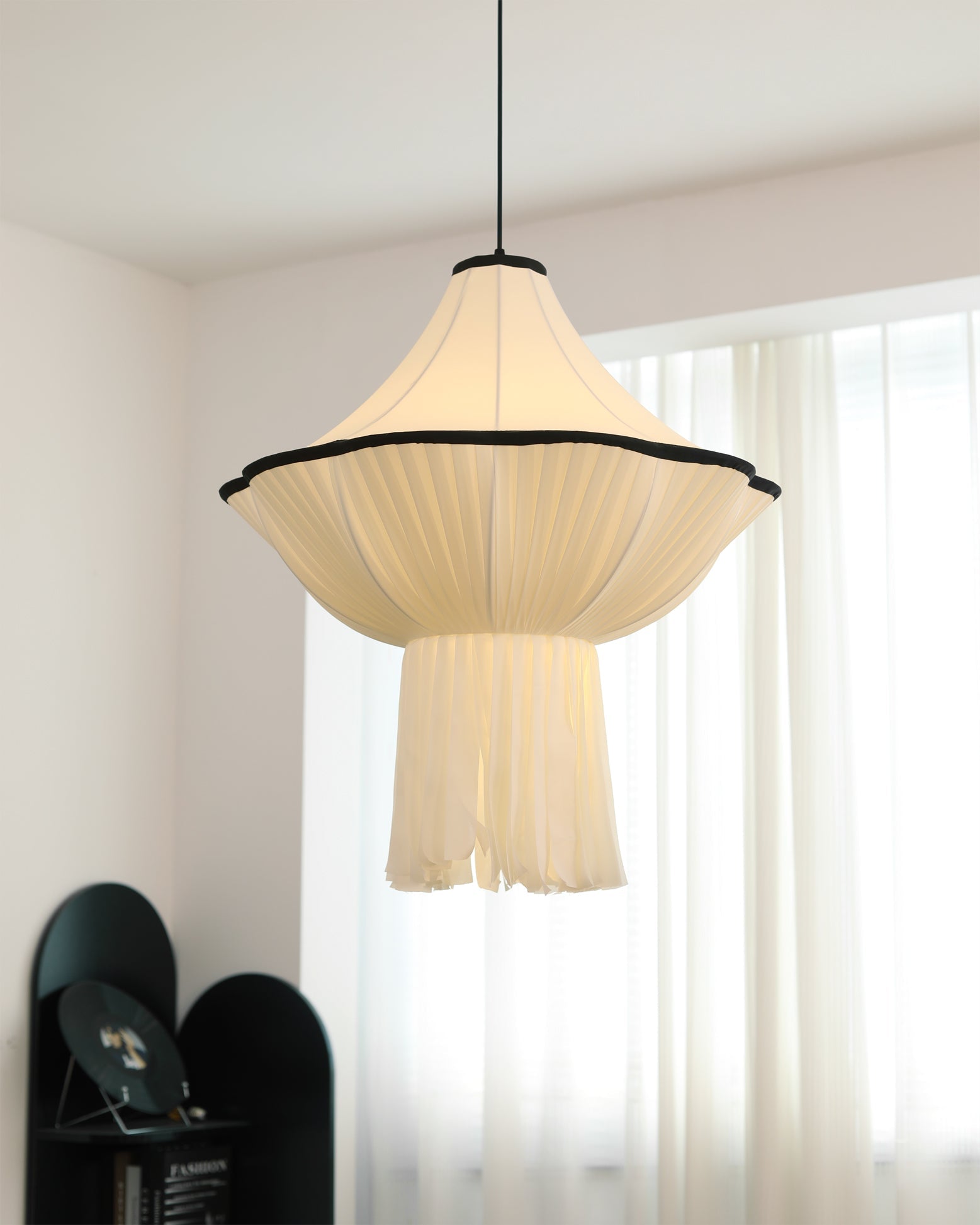 Wildon Wabi-Sabi Fabric Pendant Light