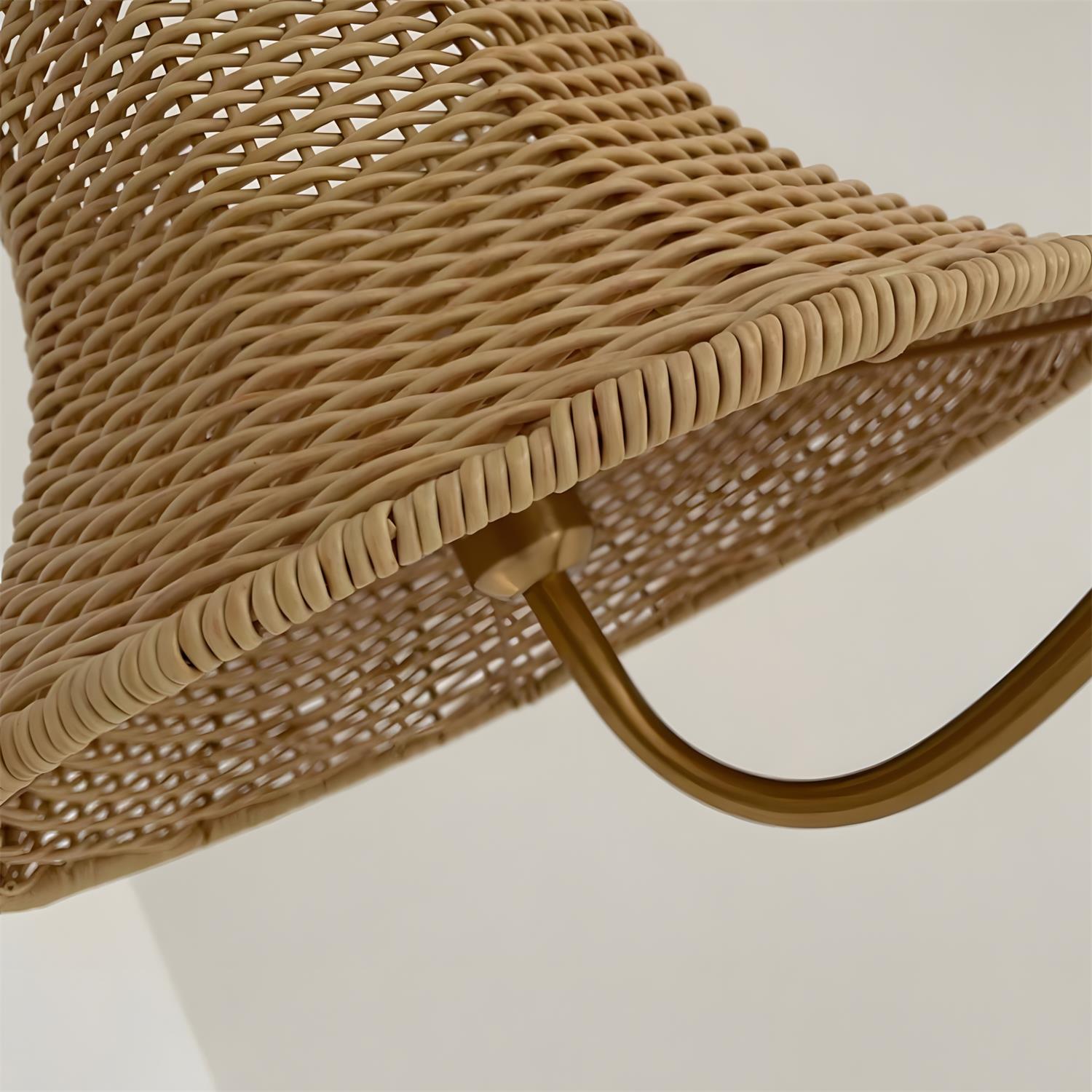 Calmo Rattan Natural Floor Lamp