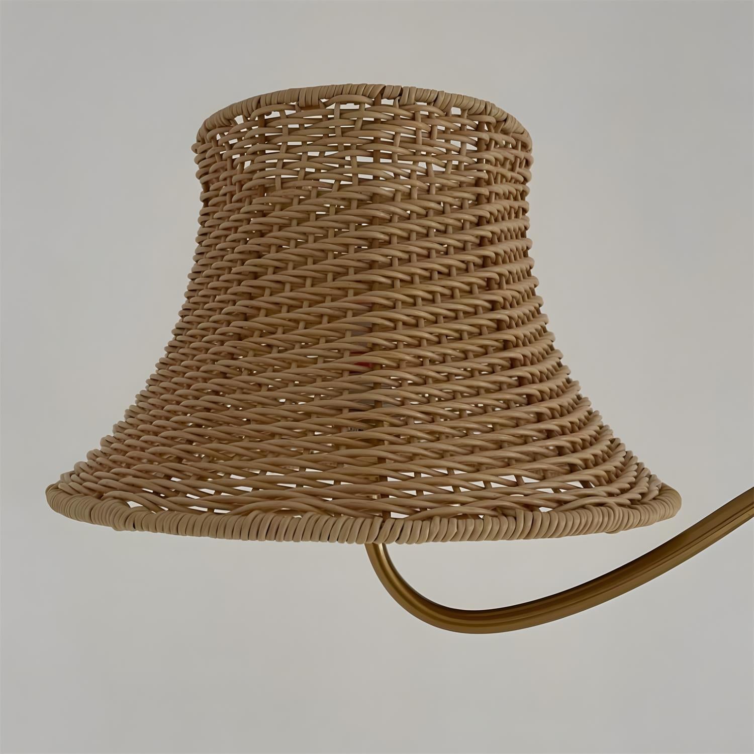 Calmo Rattan Natural Floor Lamp