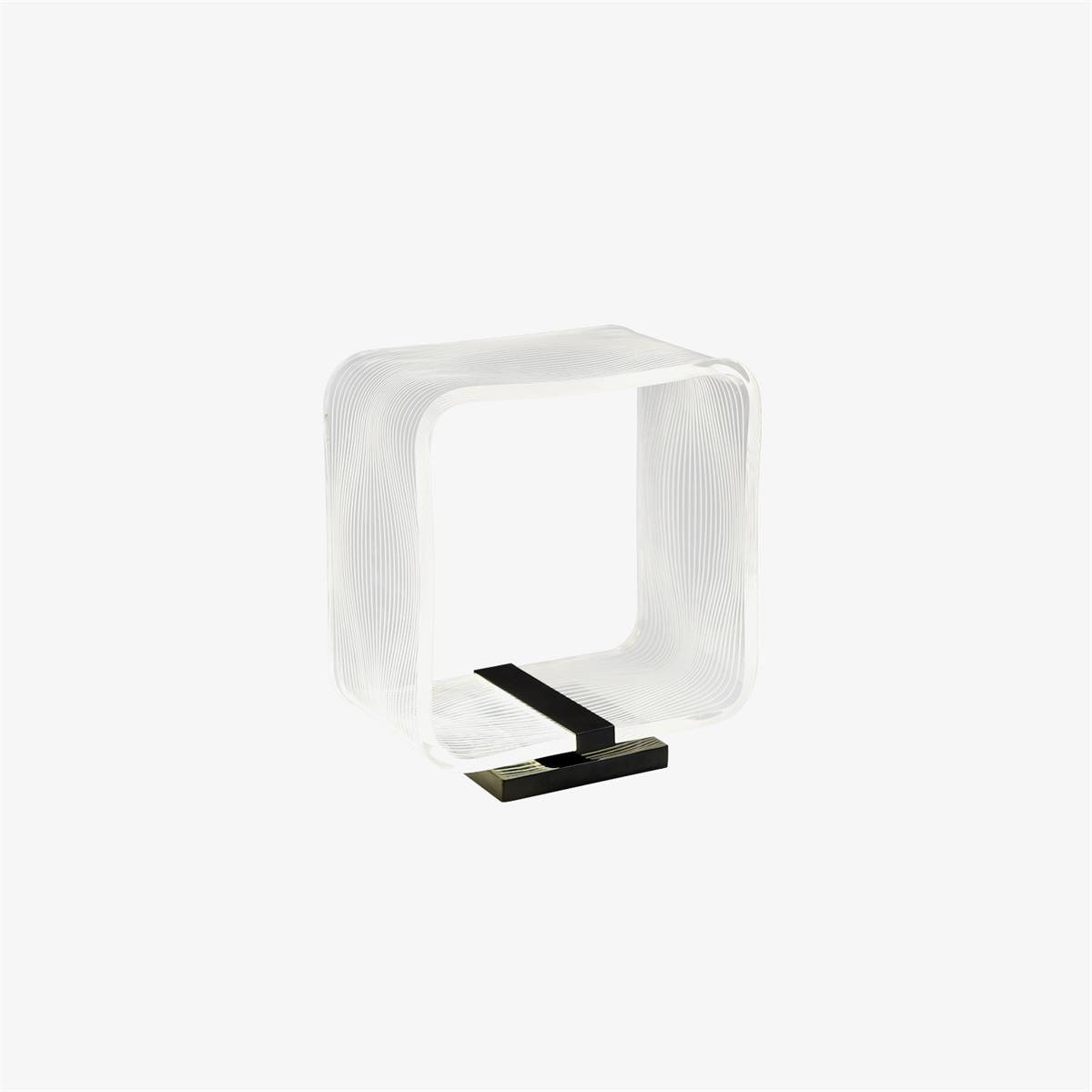 Wire Cube Table Lamp - Blowlighting