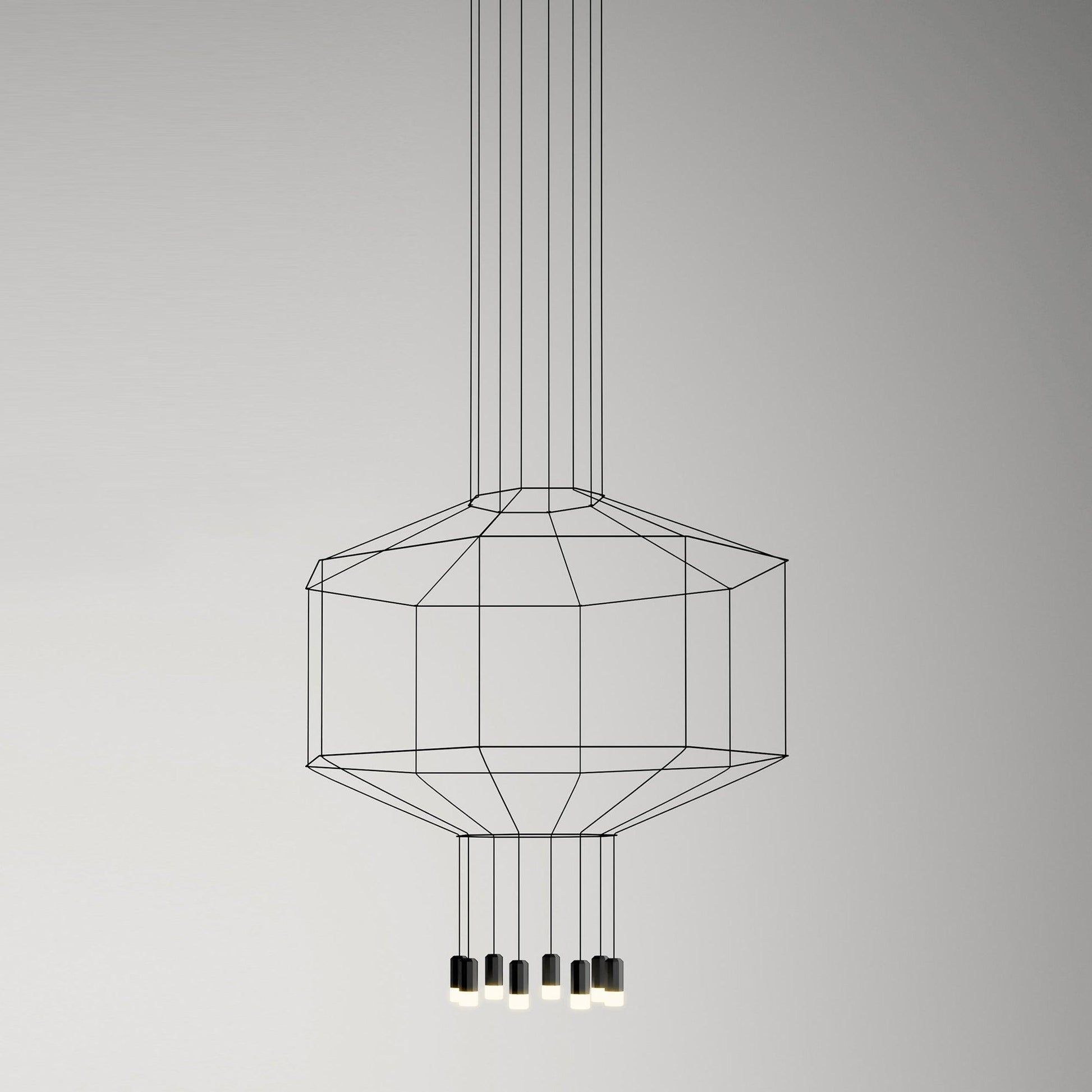 Geometric Lines Pendant Lamp - Blowlighting