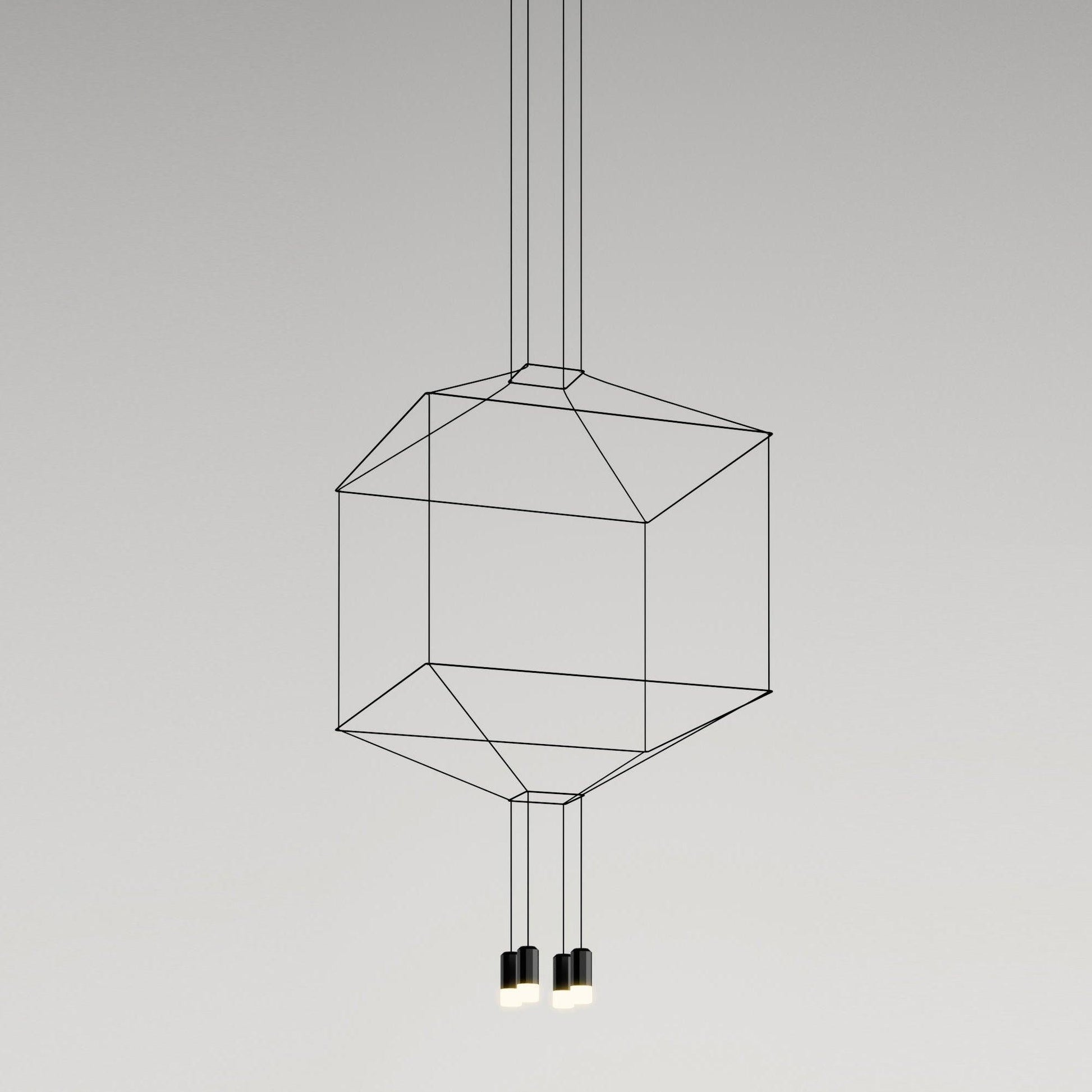 Geometric Lines Pendant Lamp - Blowlighting