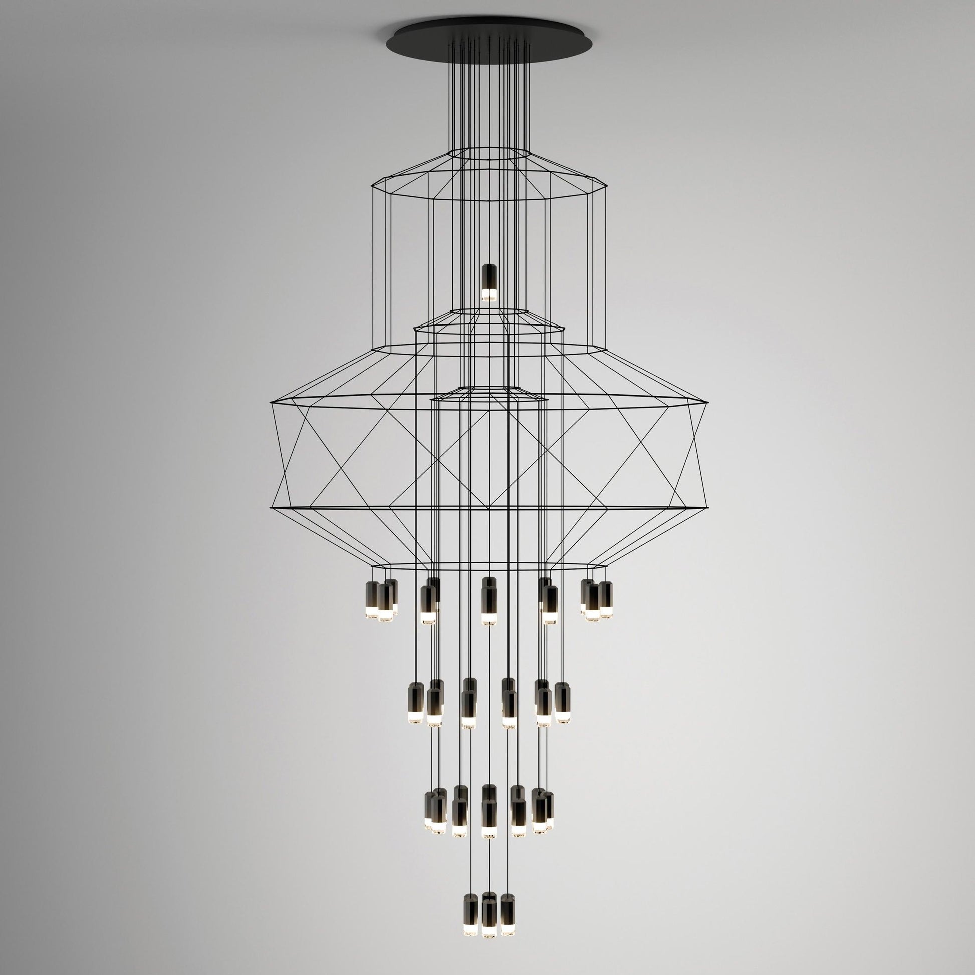 Lines Chandelier - Blowlighting