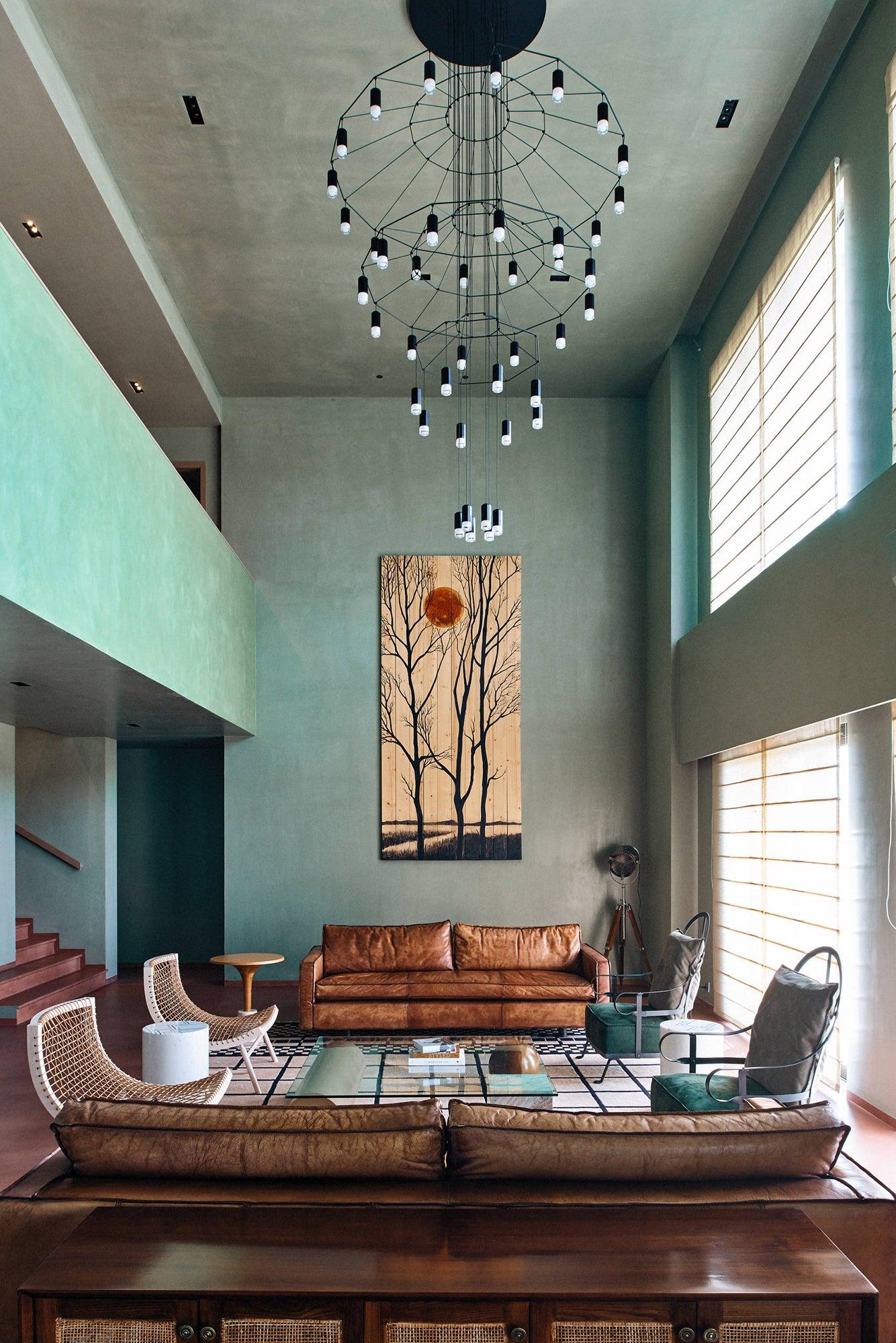Lines Chandelier - Blowlighting