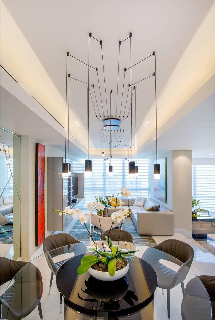Line Form Pendant light - Blowlighting