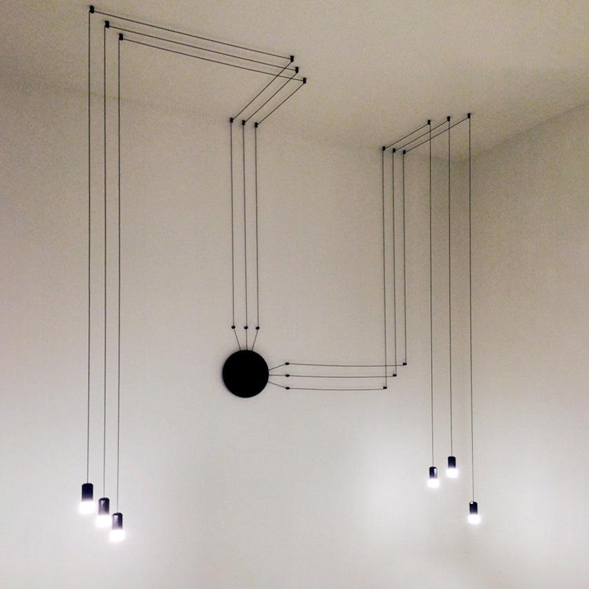 Line Form Pendant light - Blowlighting