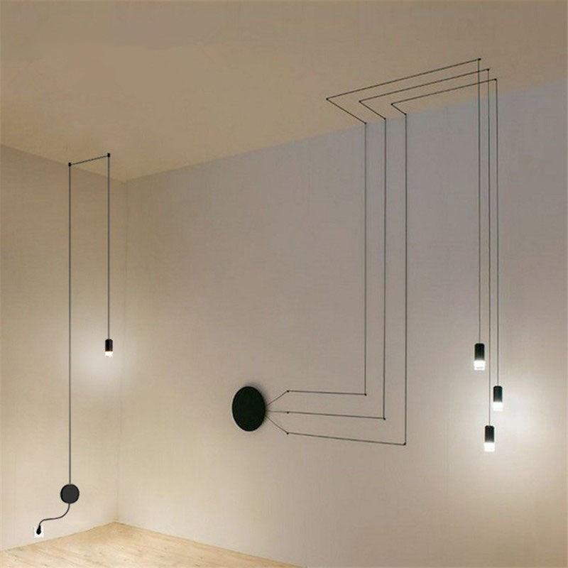Line Form Pendant light - Blowlighting