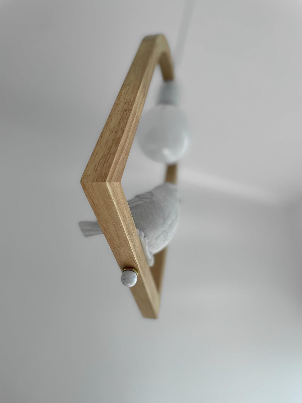 Wood Bird Resin Pendant Light - Blowlighting