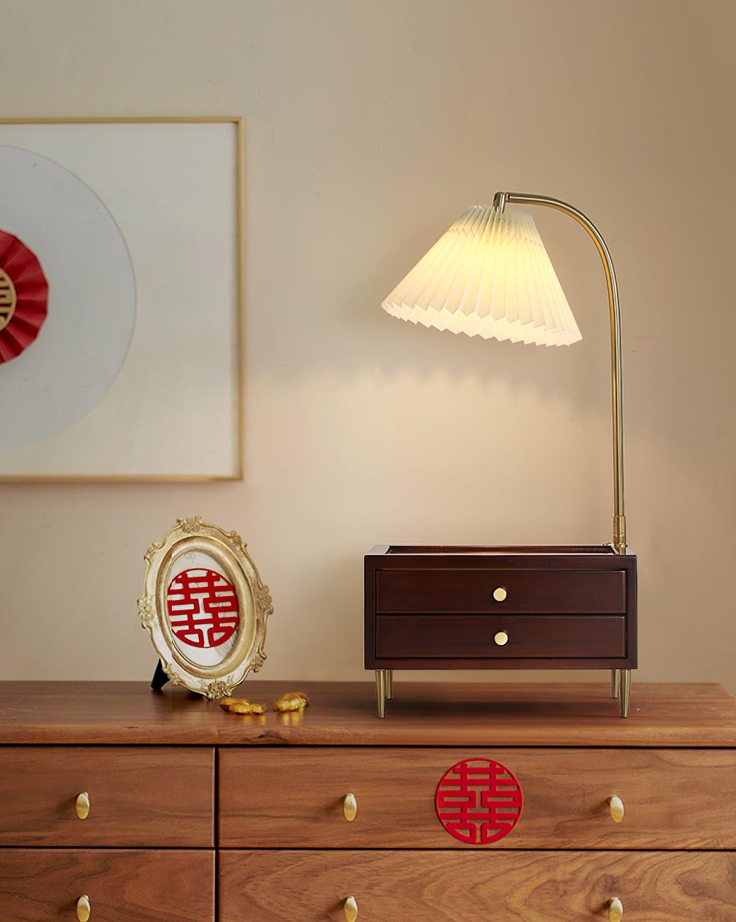 Fold Classic Fabric Table Lamp - Blowlighting