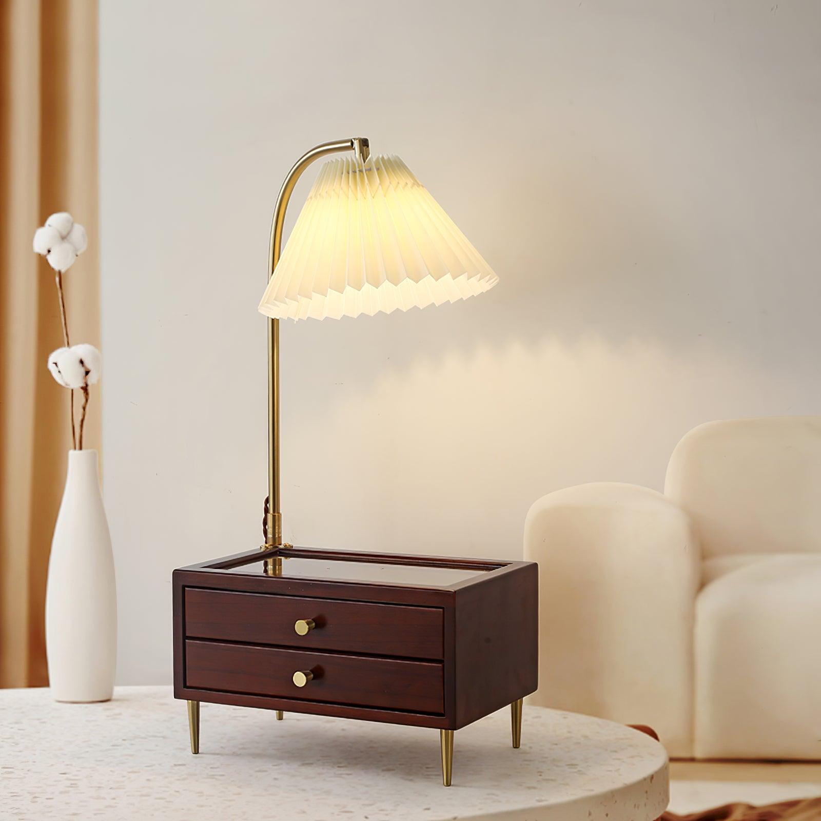 Fold Classic Fabric Table Lamp - Blowlighting