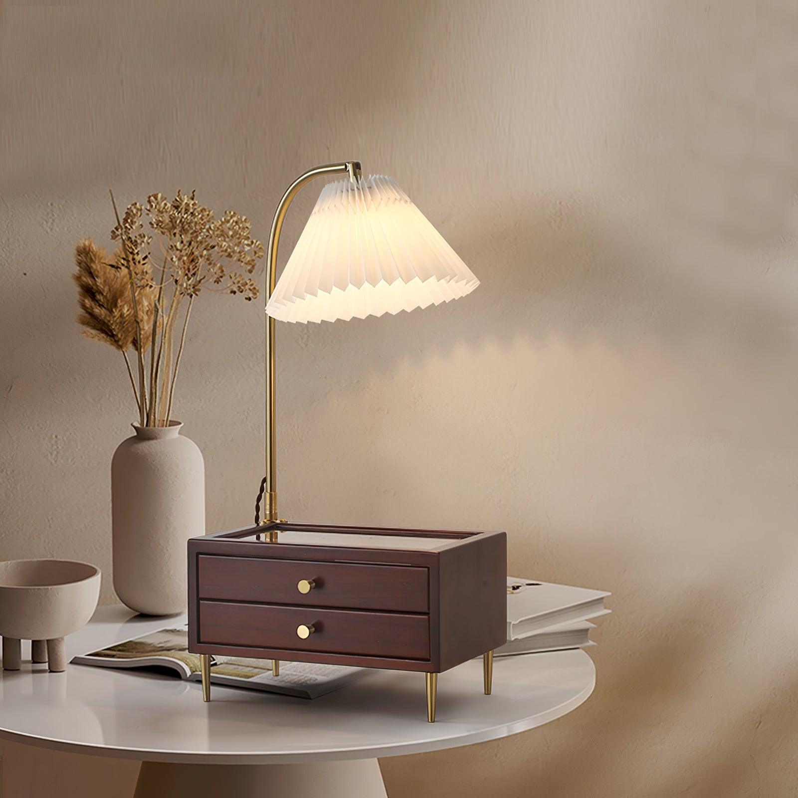 Fold Classic Fabric Table Lamp - Blowlighting
